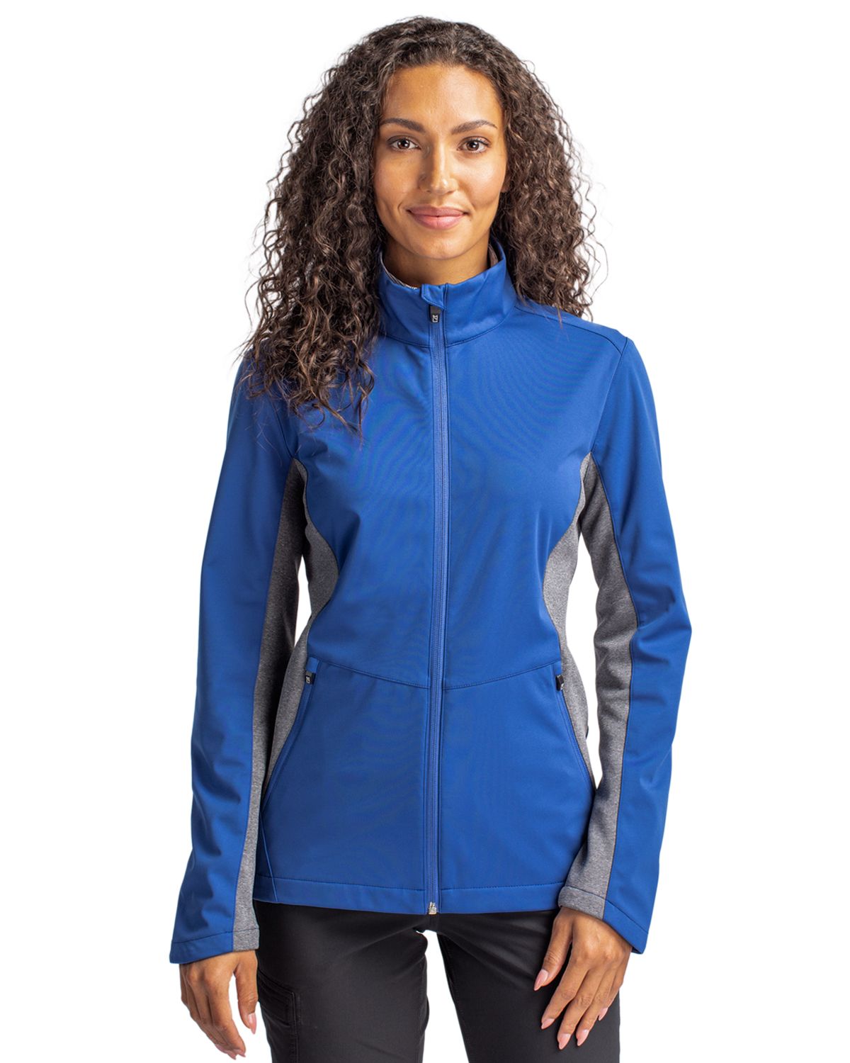 Cutter & Buck® Women's Navigate Softshell Full Zip Jacket Product Image