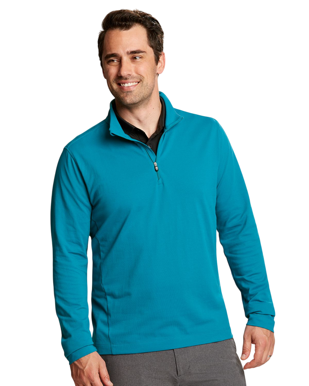 Cutter & Buck® Men's Advantage Zip Mock Pullover Product Image