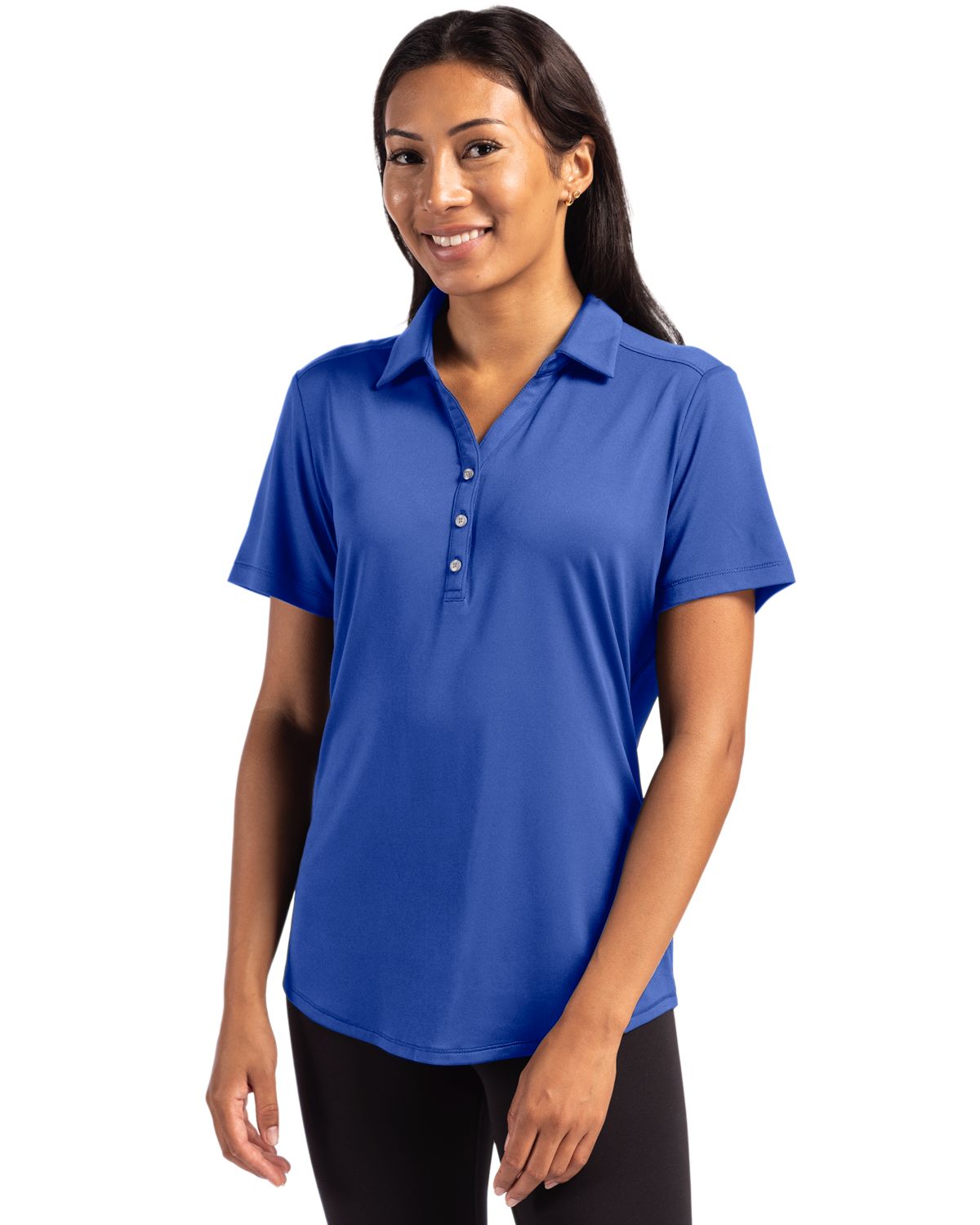 Cutter & Buck® Women's Forge Eco Stretch Recycled Short Sleeve Polo Product Image