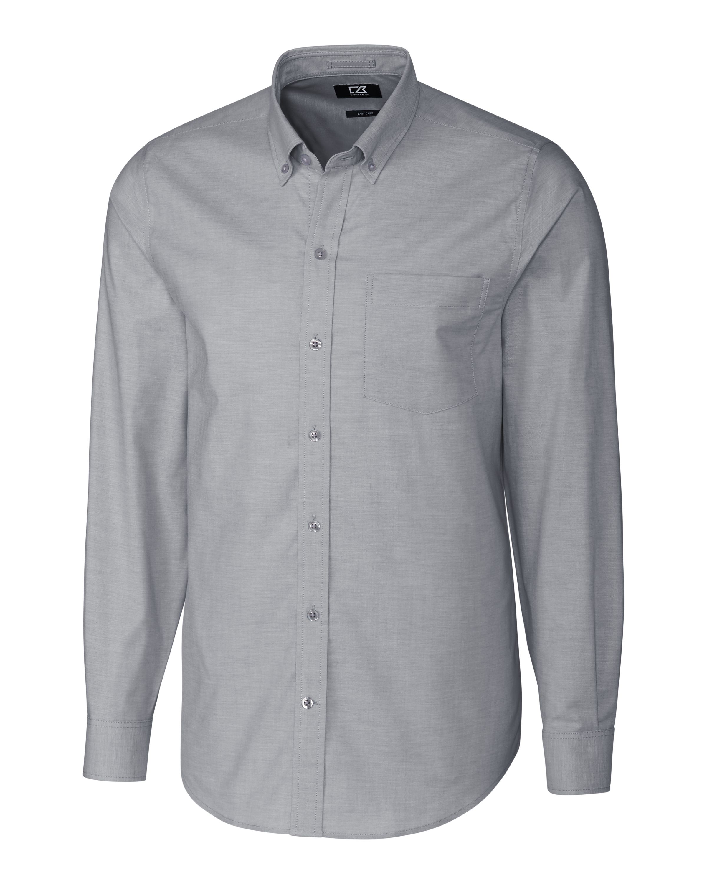 Cutter & Buck® Stretch Oxford Mens Long Sleeve Dress Shirt Product Image