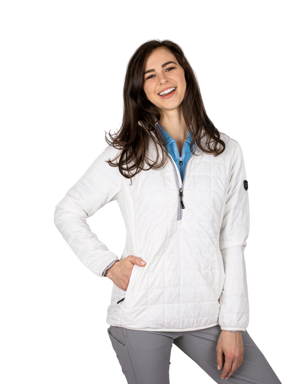 Cutter & Buck® Women's Rainier Half Zip Popover Product Image