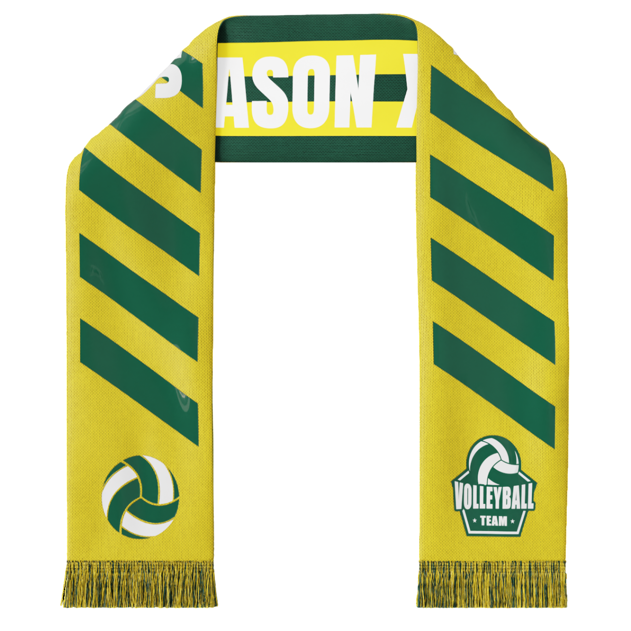 57" x 7.5" Full Color Printed Stadium Scarf Product Image