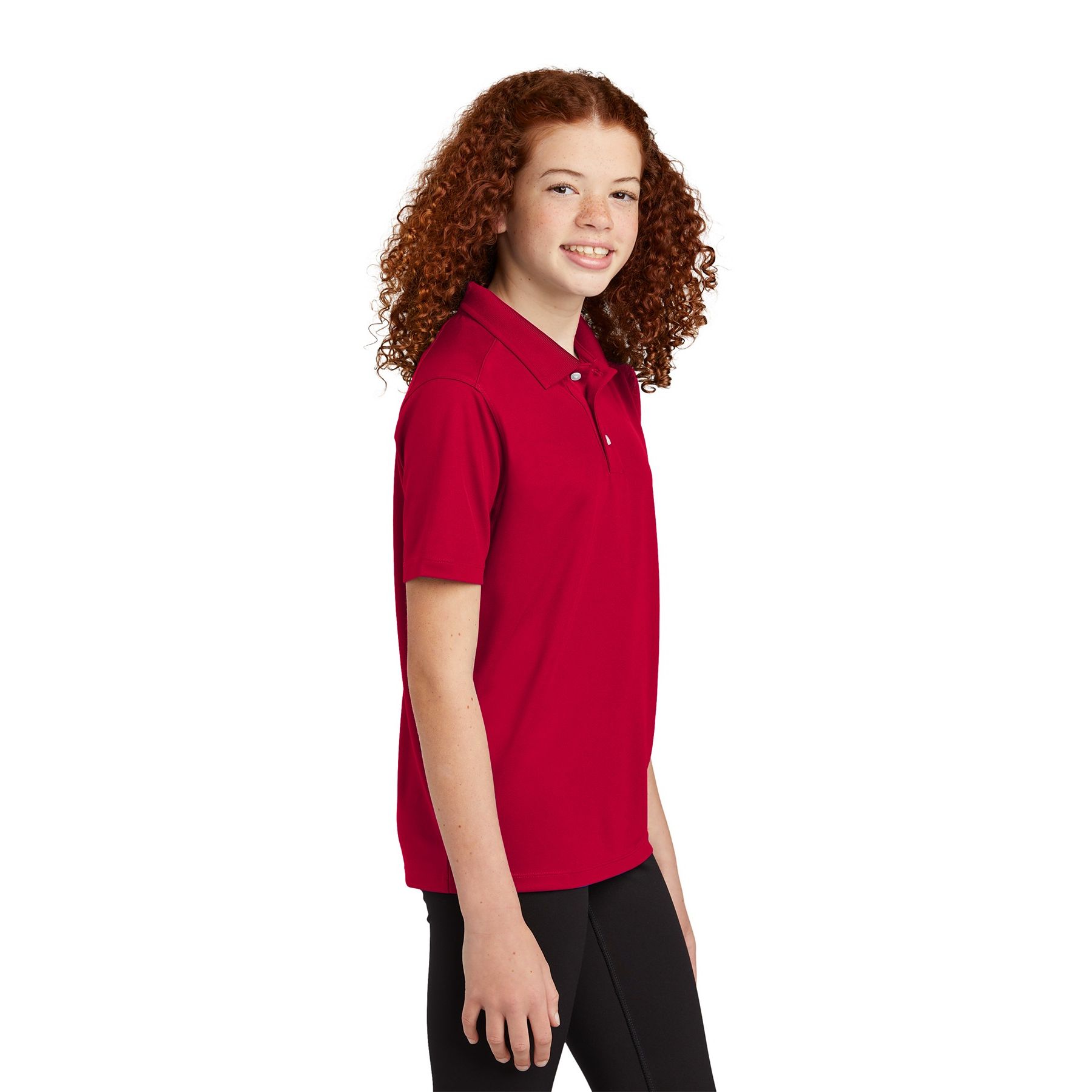 Sport-Tek Youth UV Micropique Polo Product Image