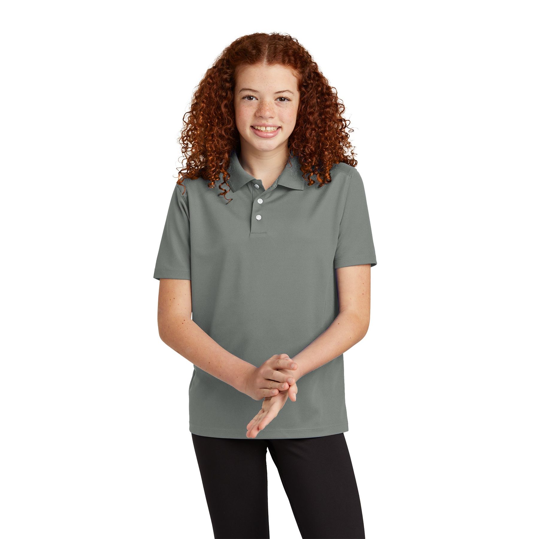 Sport-Tek Youth UV Micropique Polo Product Image