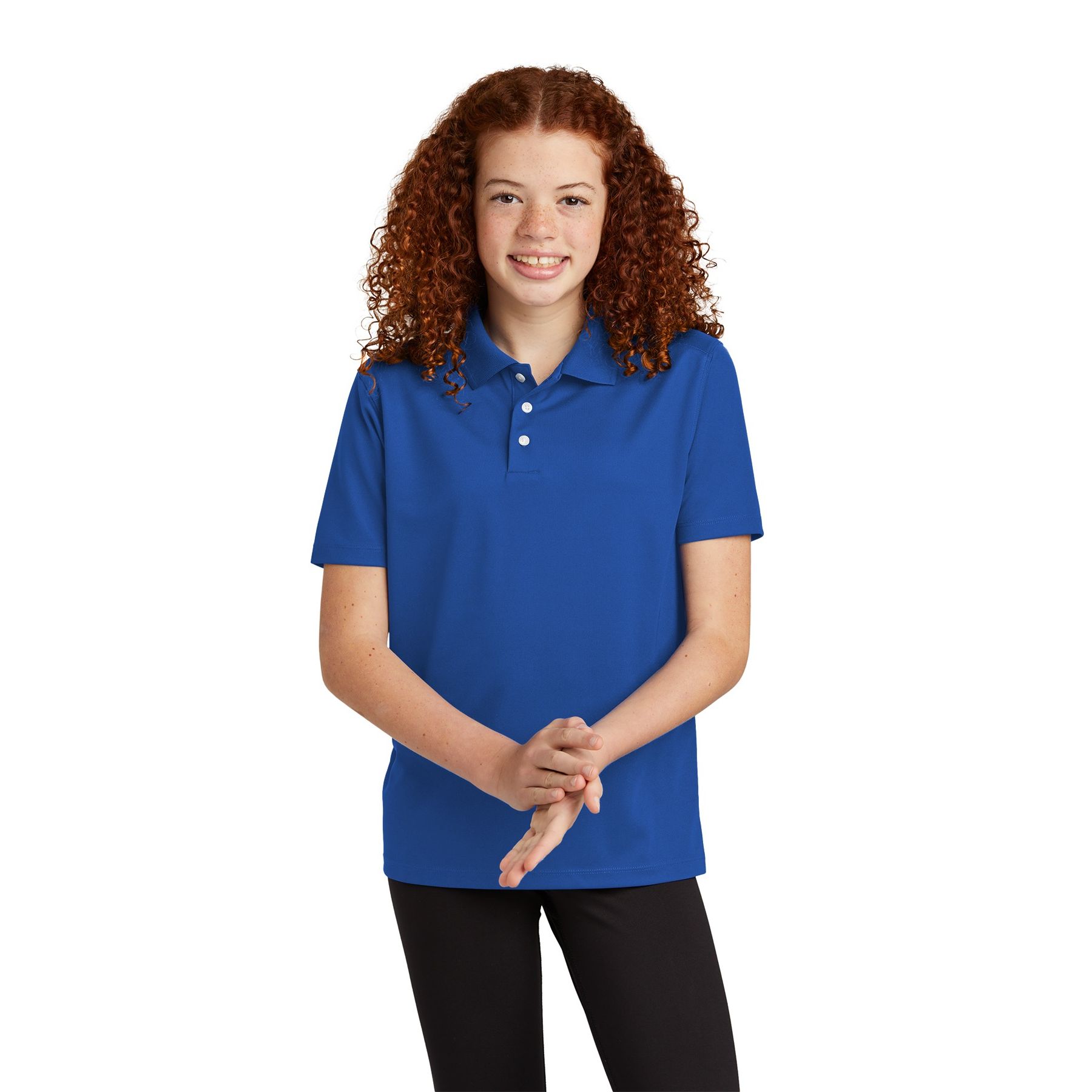 Sport-Tek Youth UV Micropique Polo Product Image
