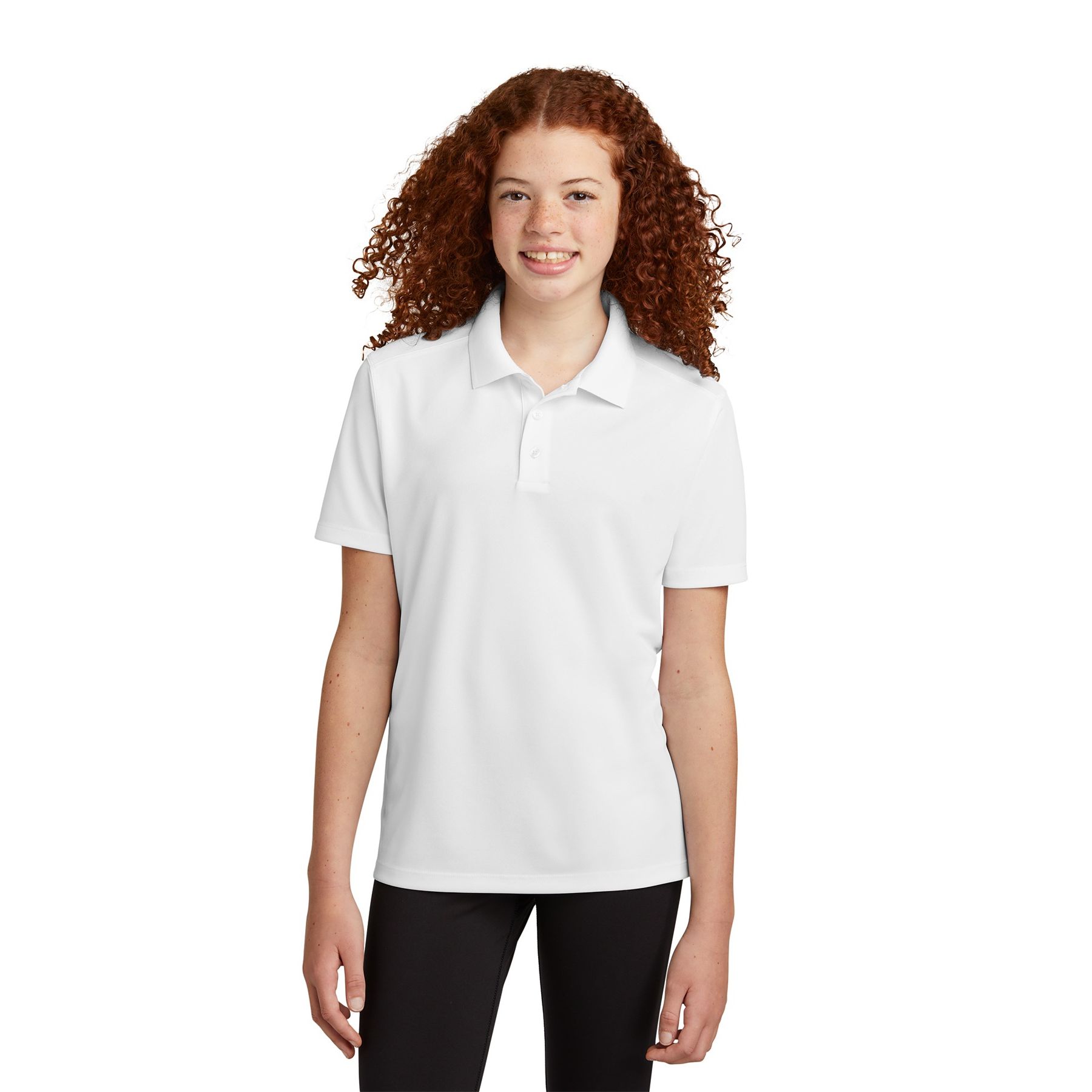 Sport-Tek Youth UV Micropique Polo Product Image