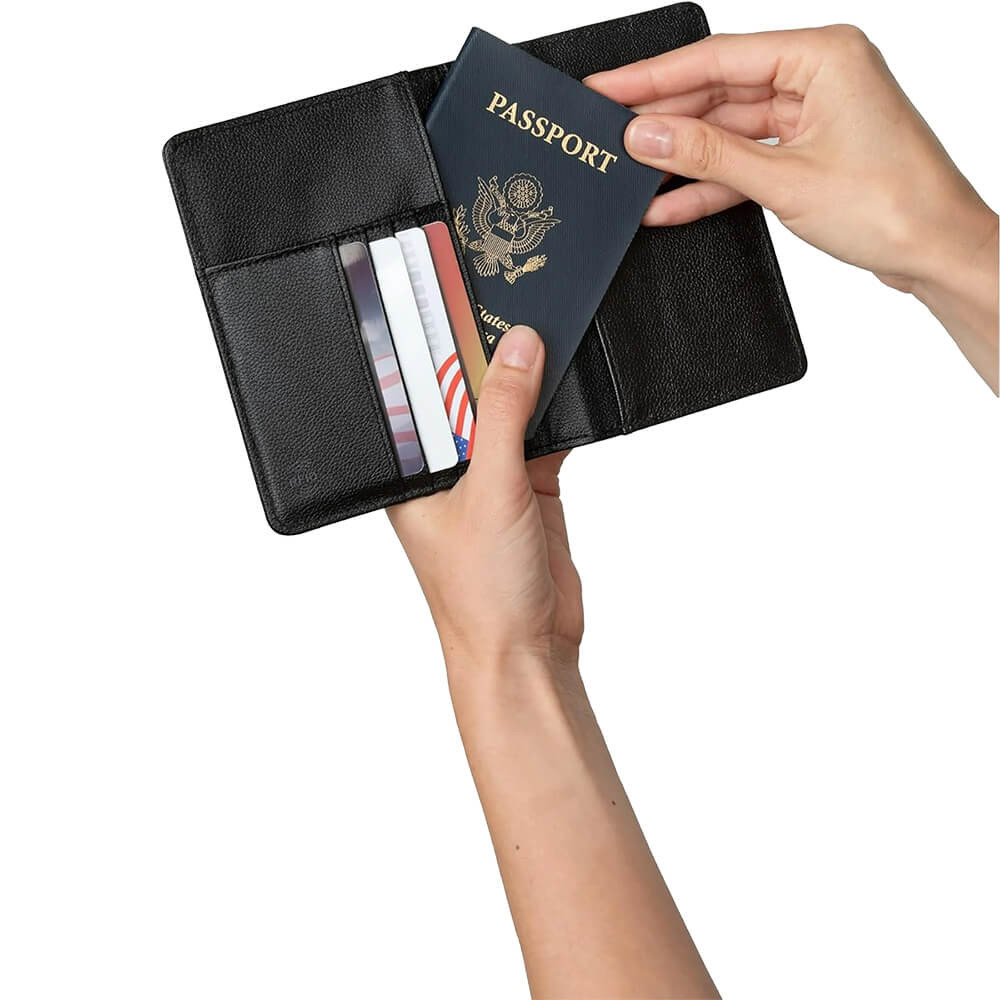 Brookstone® RFID-Blocking Travel Passport Wallet Product Image