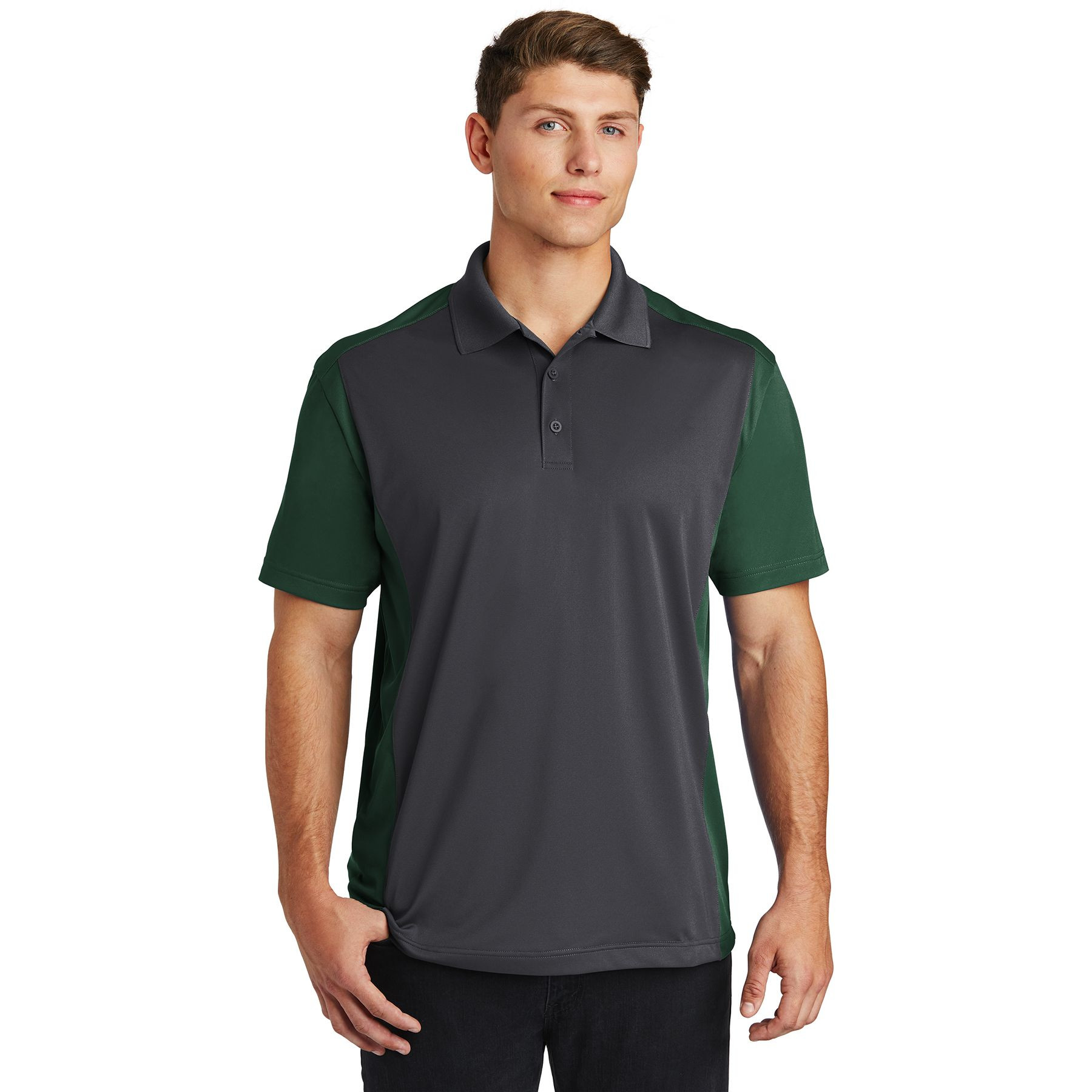Sport-Tek Colorblock Micropique Sport-Wick Polo Product Image