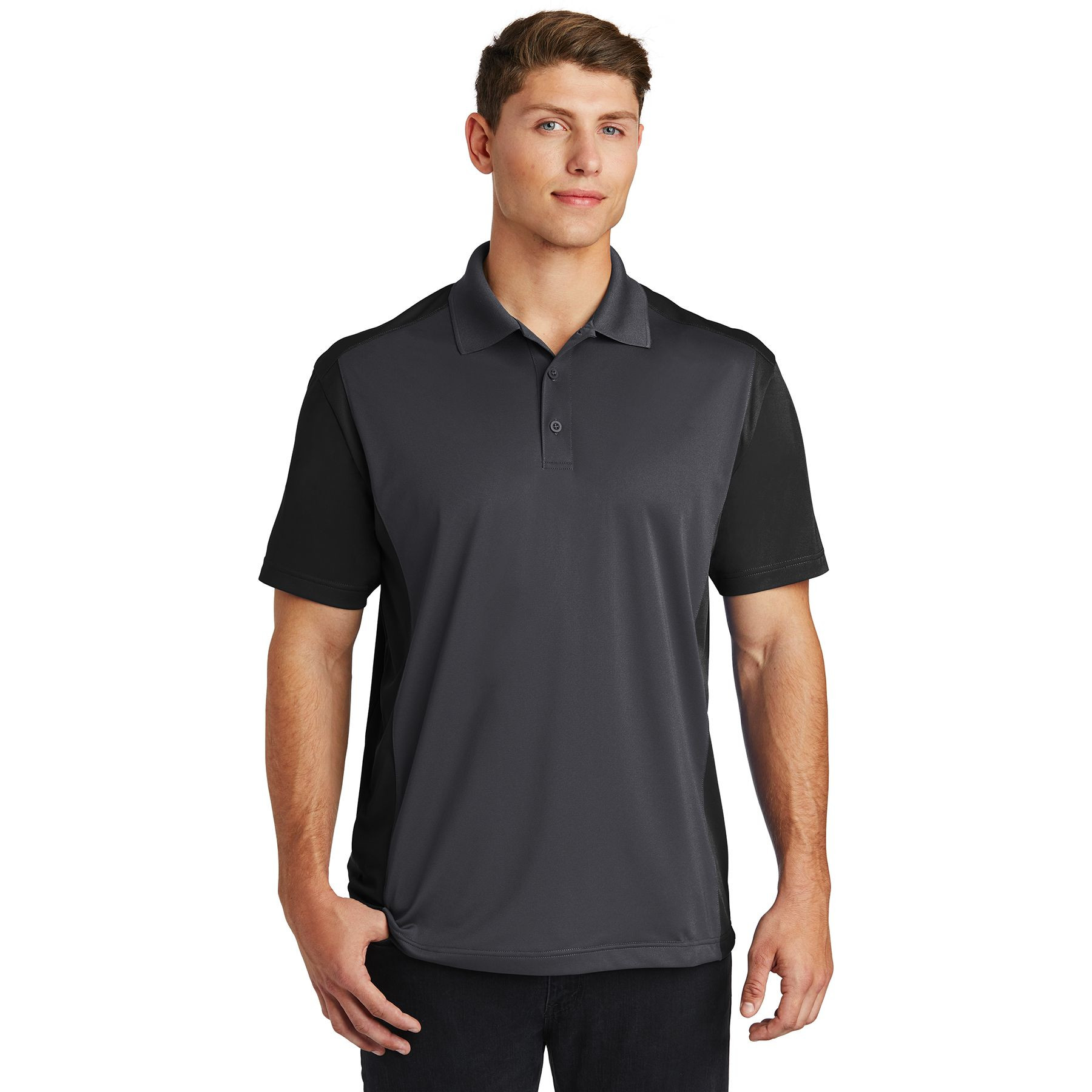 Sport-Tek Colorblock Micropique Sport-Wick Polo Product Image