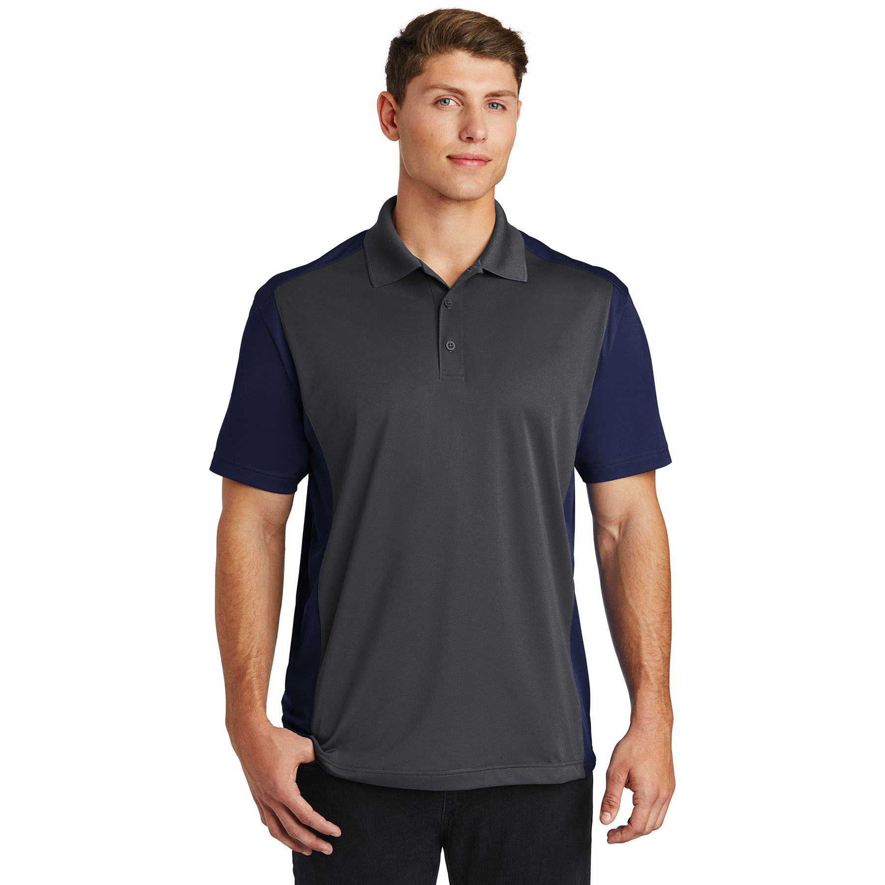 Sport-Tek Colorblock Micropique Sport-Wick Polo Product Image
