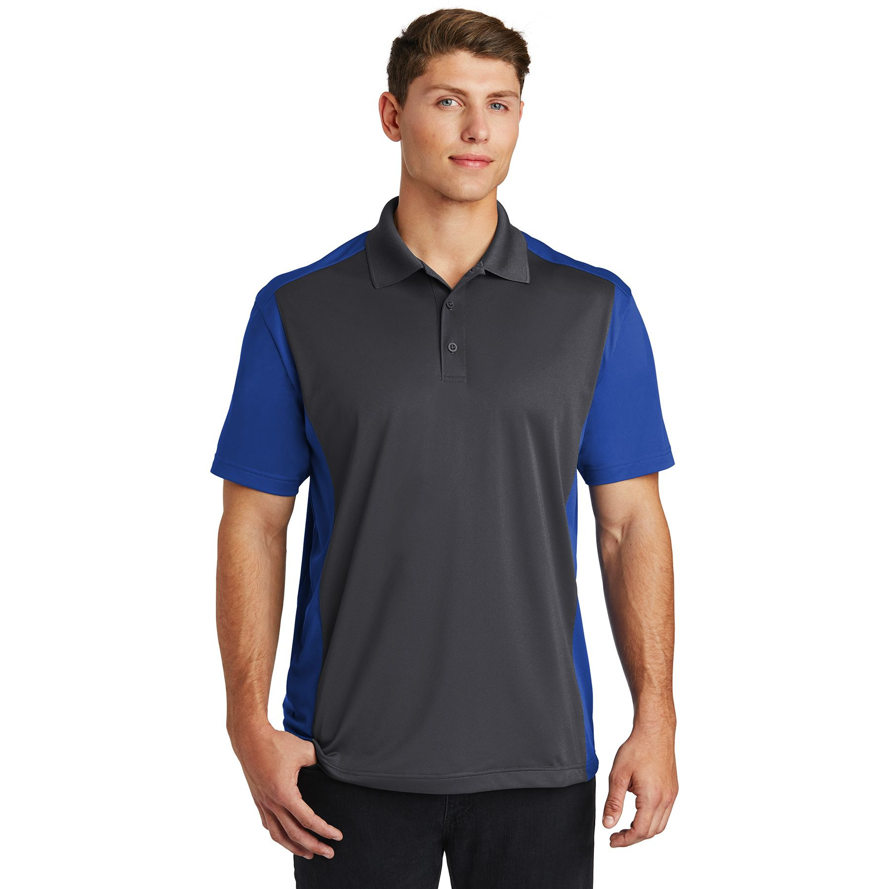 Sport-Tek Colorblock Micropique Sport-Wick Polo Product Image