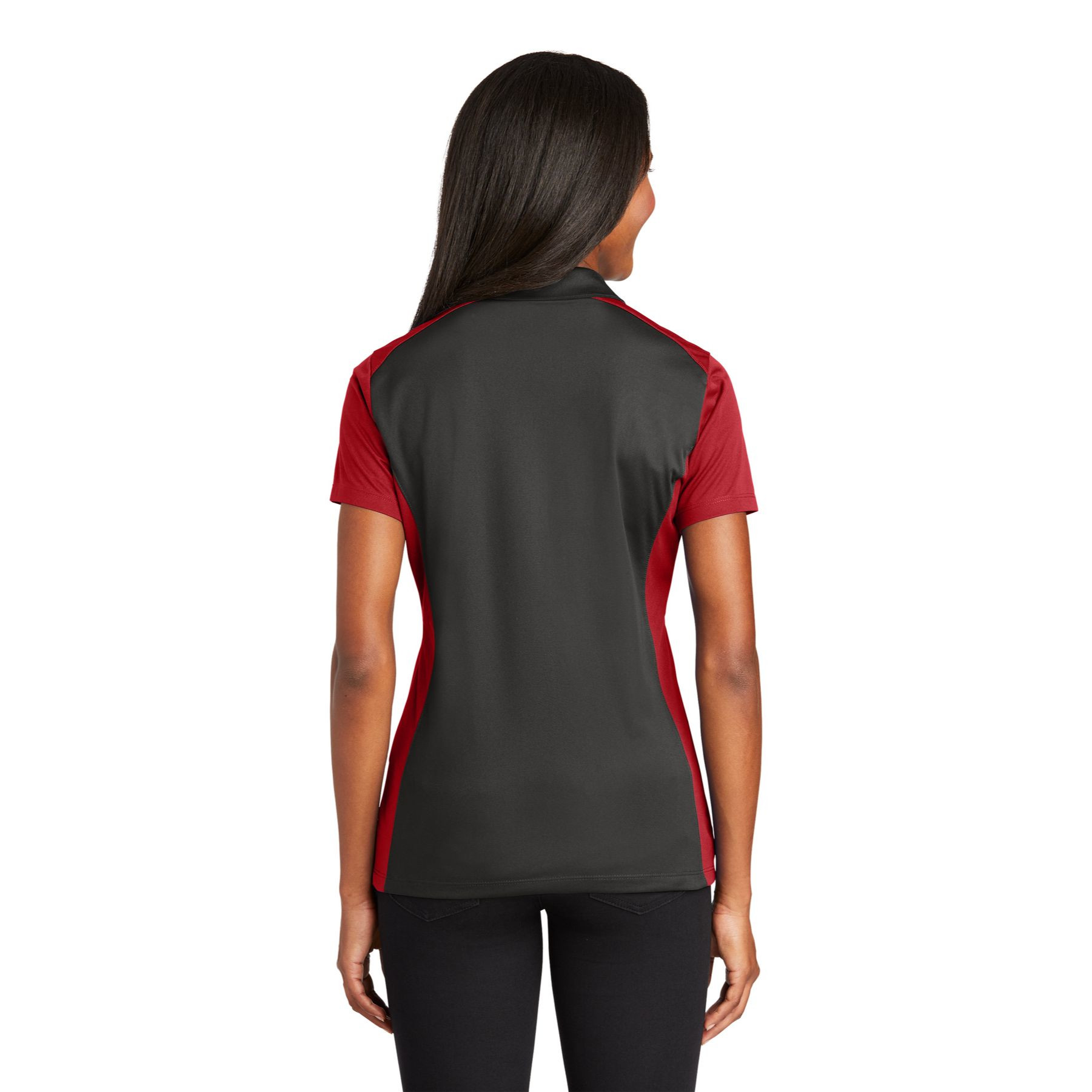 Sport-Tek Women's Colorblock Micropique Sport-Wick Polo Product Image