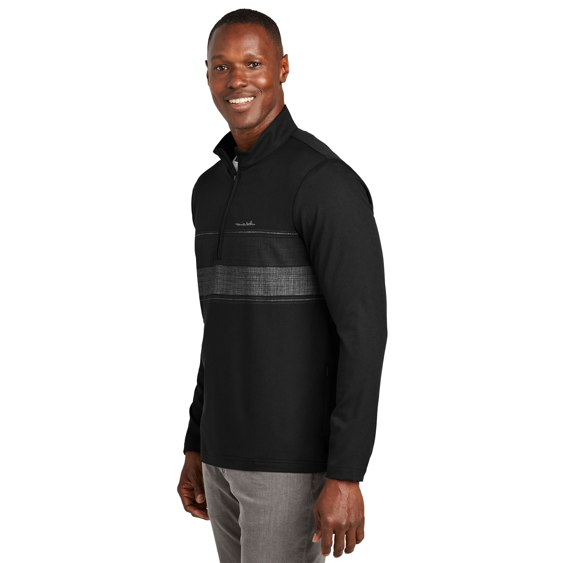 TravisMathew Balboa Chest Stripe 1/4-Zip Product Image