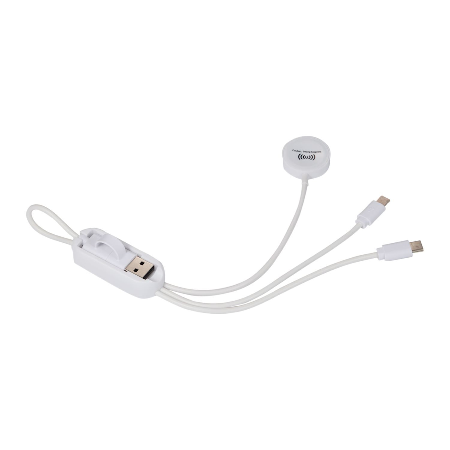 Allcord 5-in-1 Charging Cable with Apple Watch Charger Product Image
