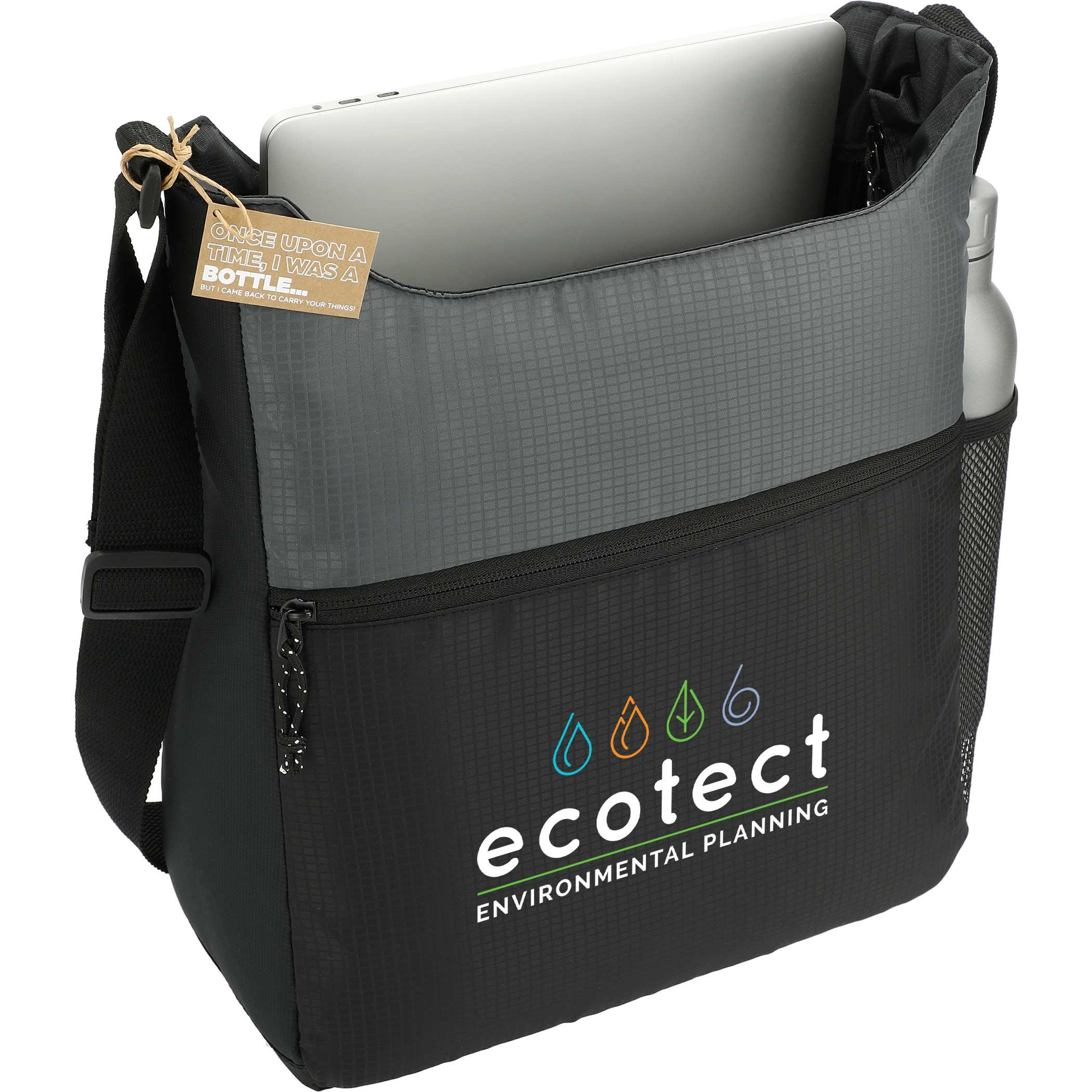 NBN Trailhead Recycled Zippered Tote Product Image