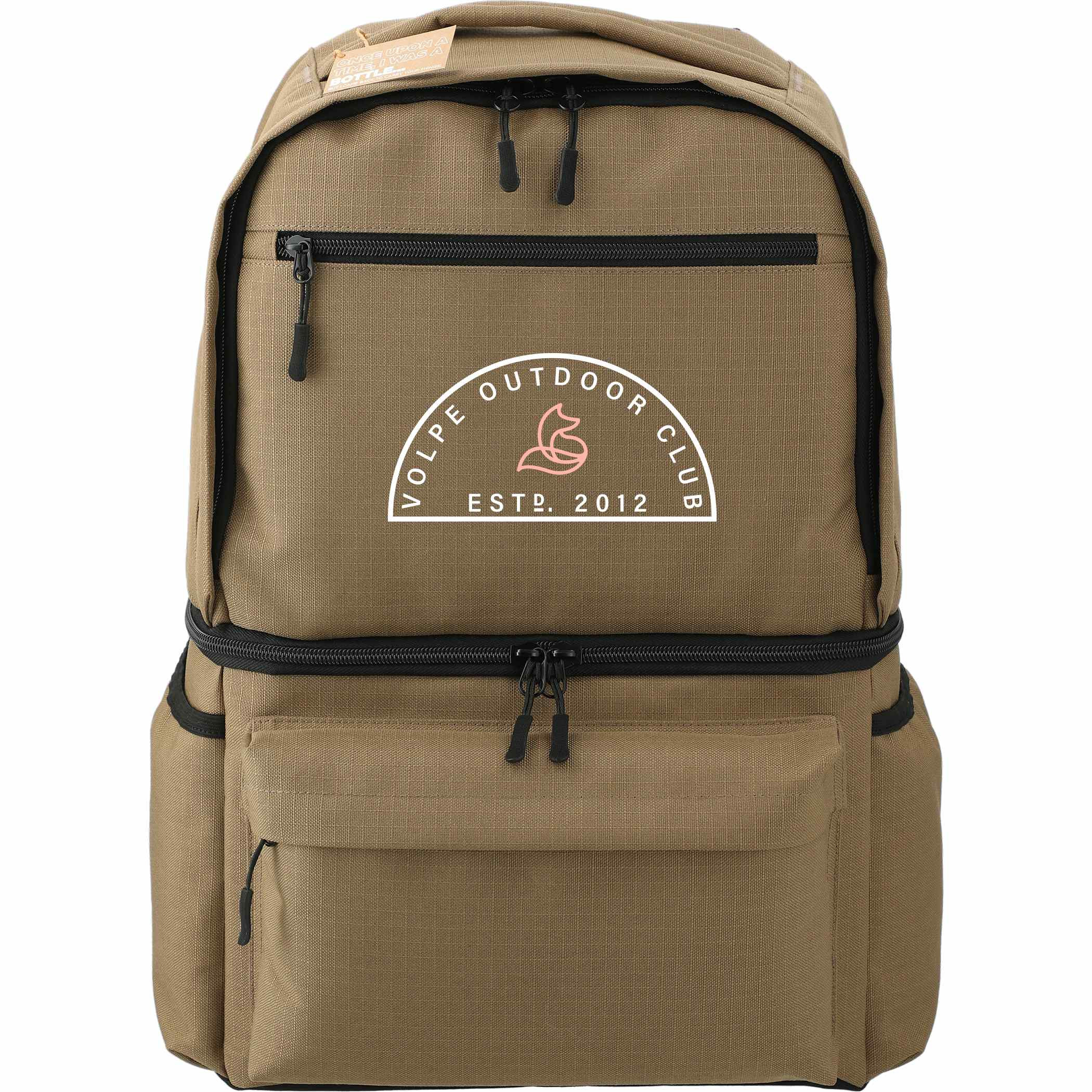 NBN Recycled Utility 12 Can Backpack Cooler Product Image