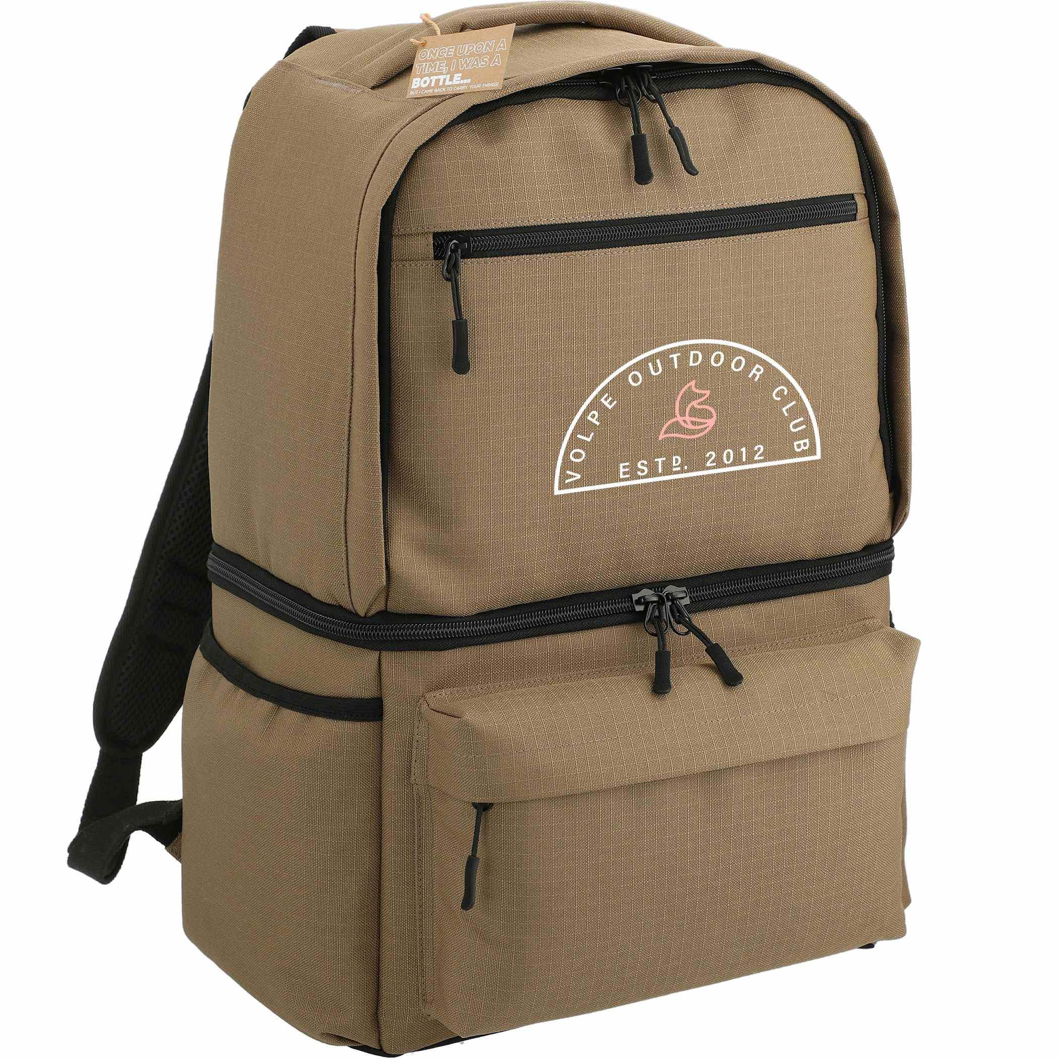 NBN Recycled Utility 12 Can Backpack Cooler Product Image