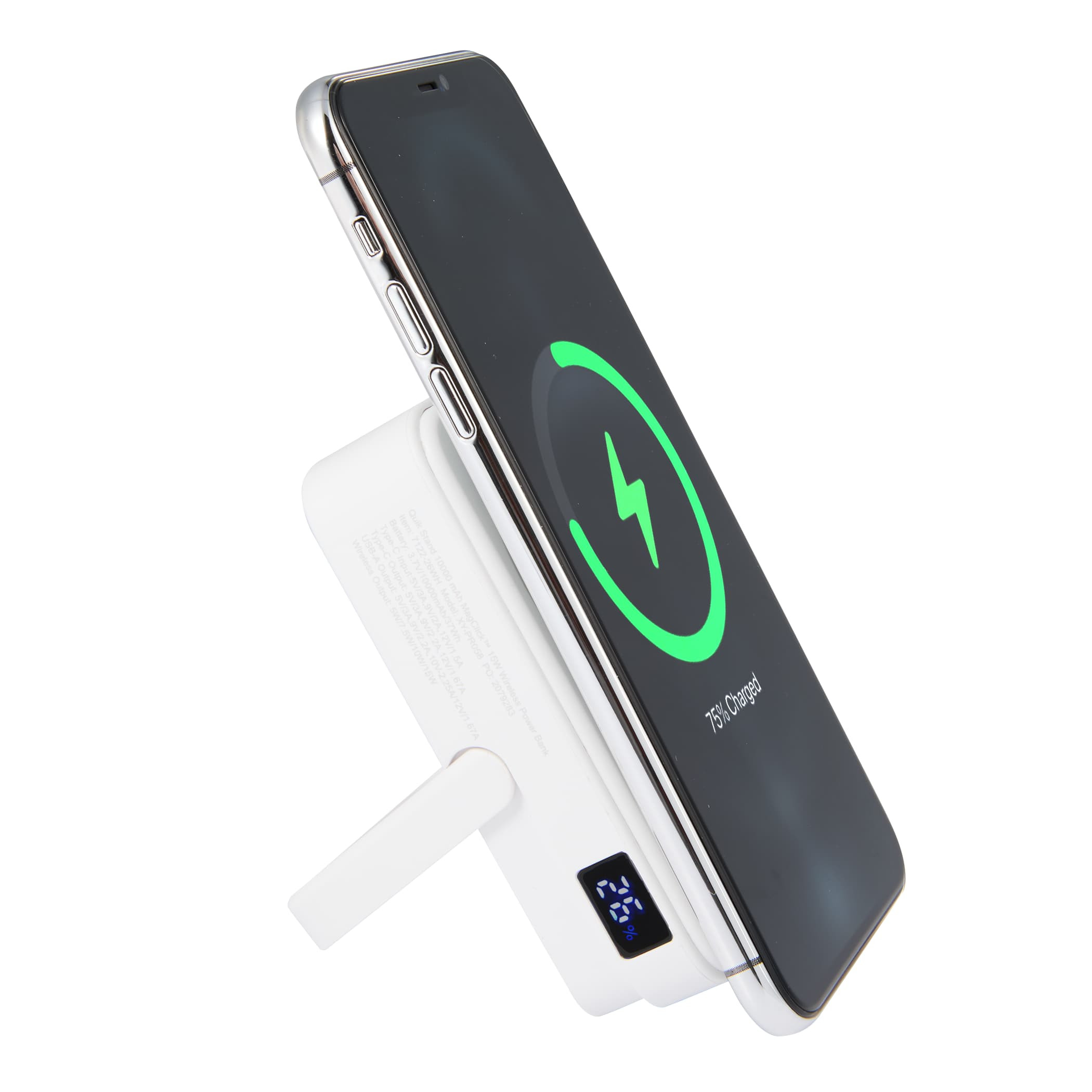Quik Stand 10,000 mAh MagClick™ Wireless Power Bank Product Image