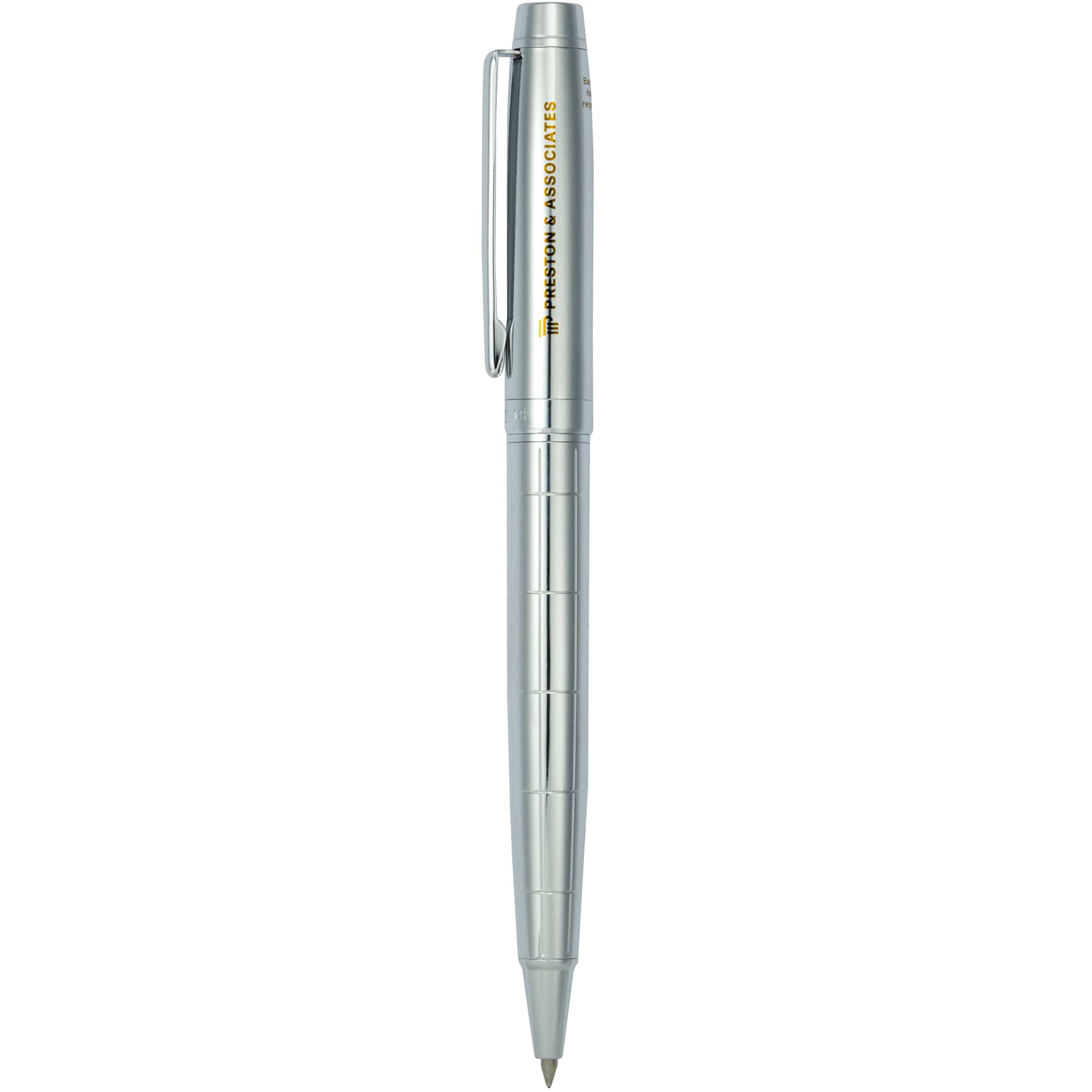 Luxe Recycled Brass Pillar Ballpoint Pen Product Image