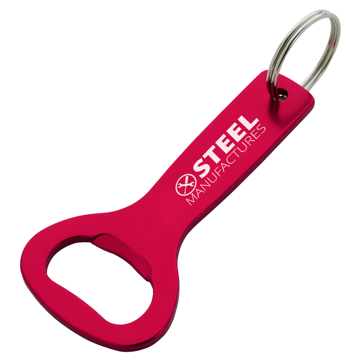 Aluminum Bottle Opener Key Ring Product Image