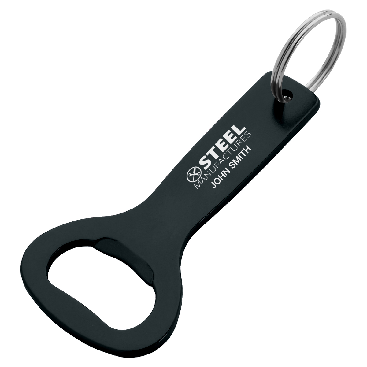 Aluminum Bottle Opener Key Ring Product Image