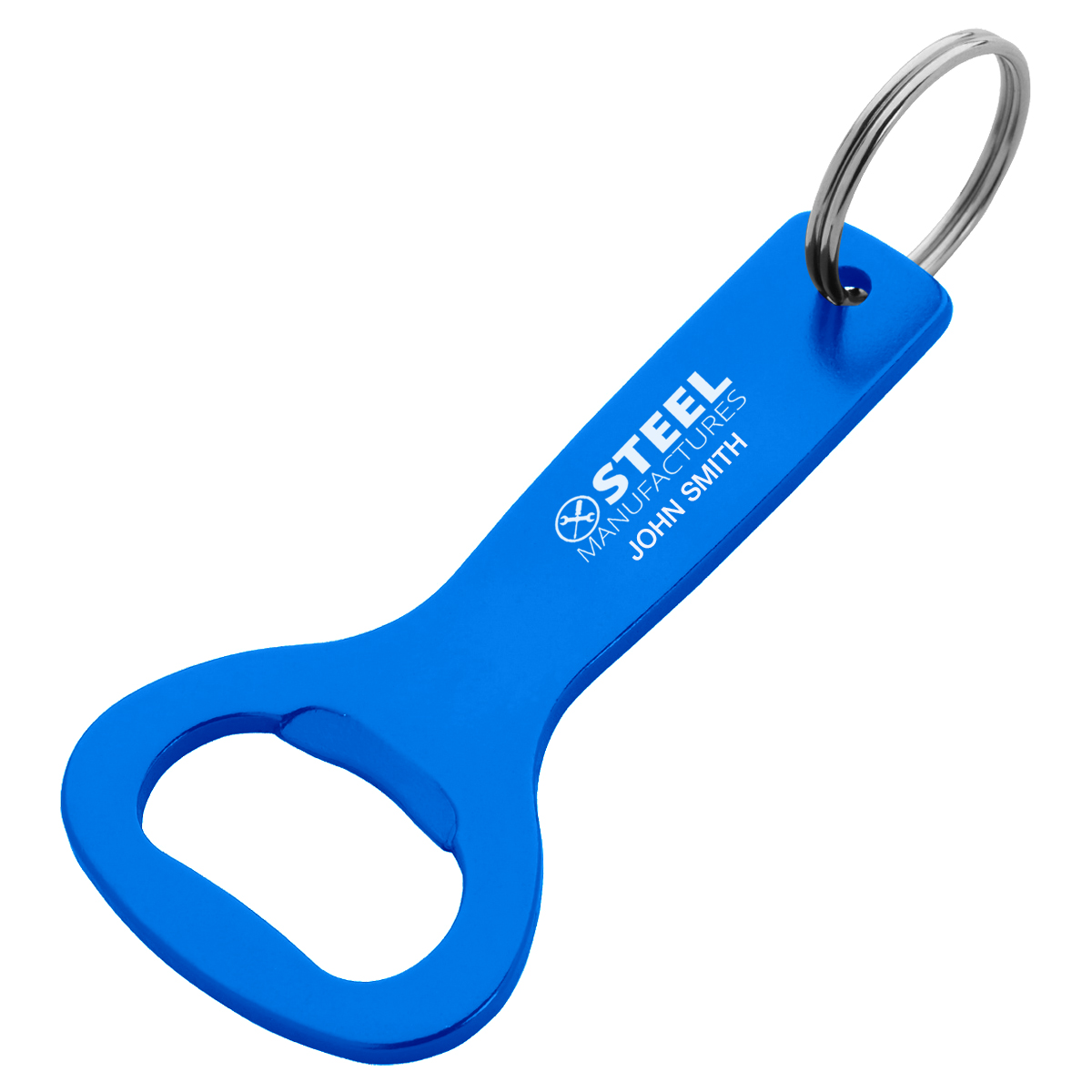 Aluminum Bottle Opener Key Ring Product Image