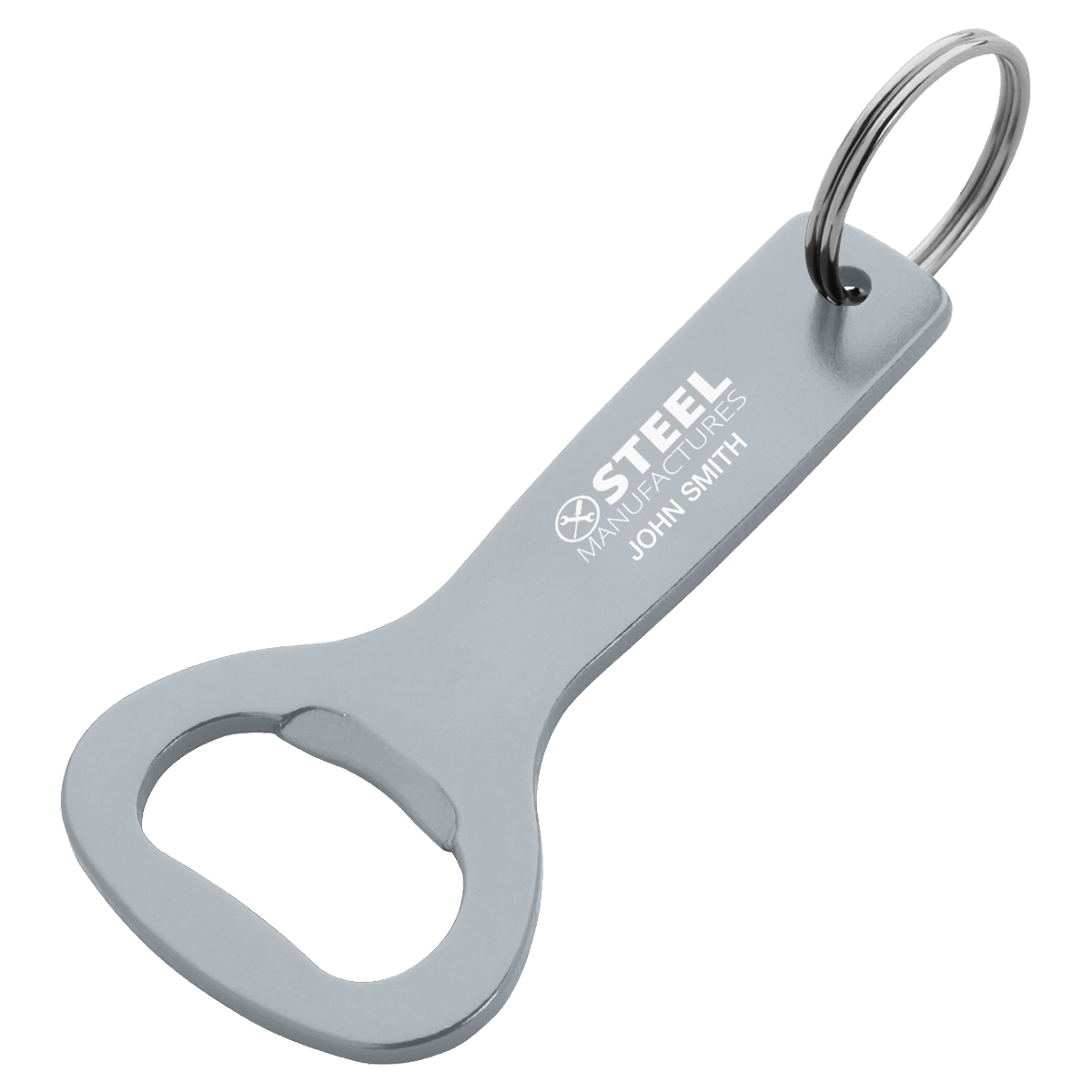 Aluminum Bottle Opener Key Ring Product Image