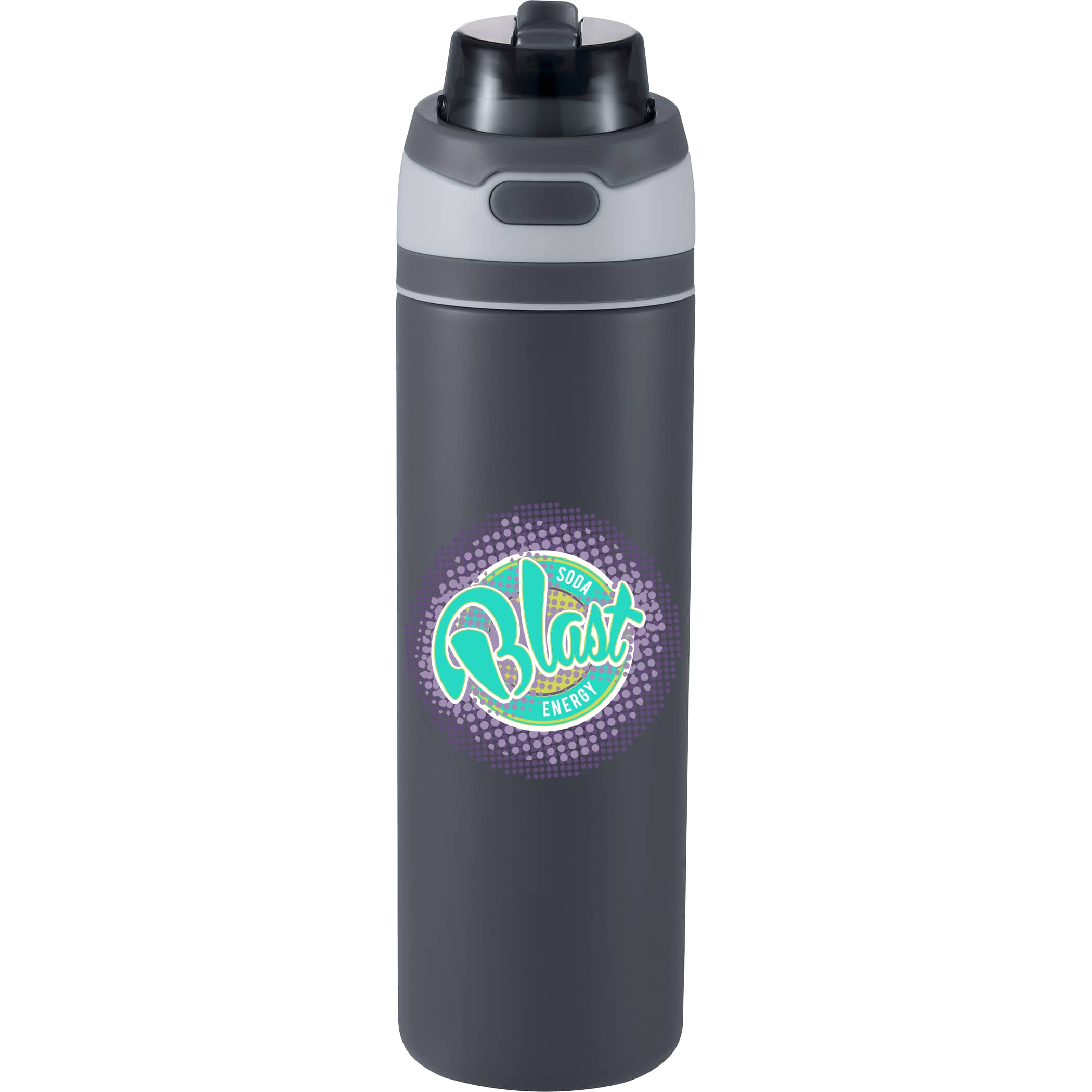 Elvin Recycled Stainless Flip Straw Bottle - 28 oz. Product Image