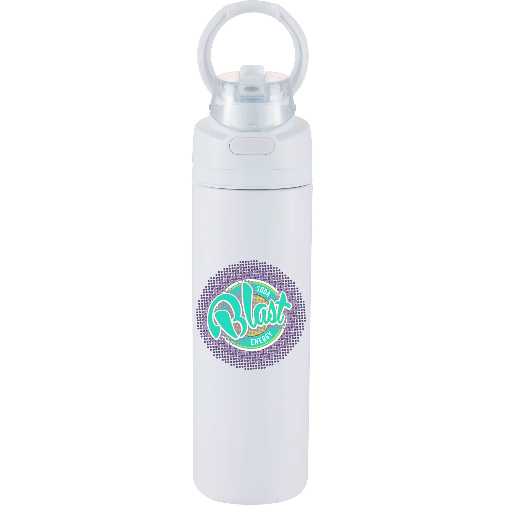 Elvin Recycled Stainless Flip Straw Bottle - 28 oz. Product Image
