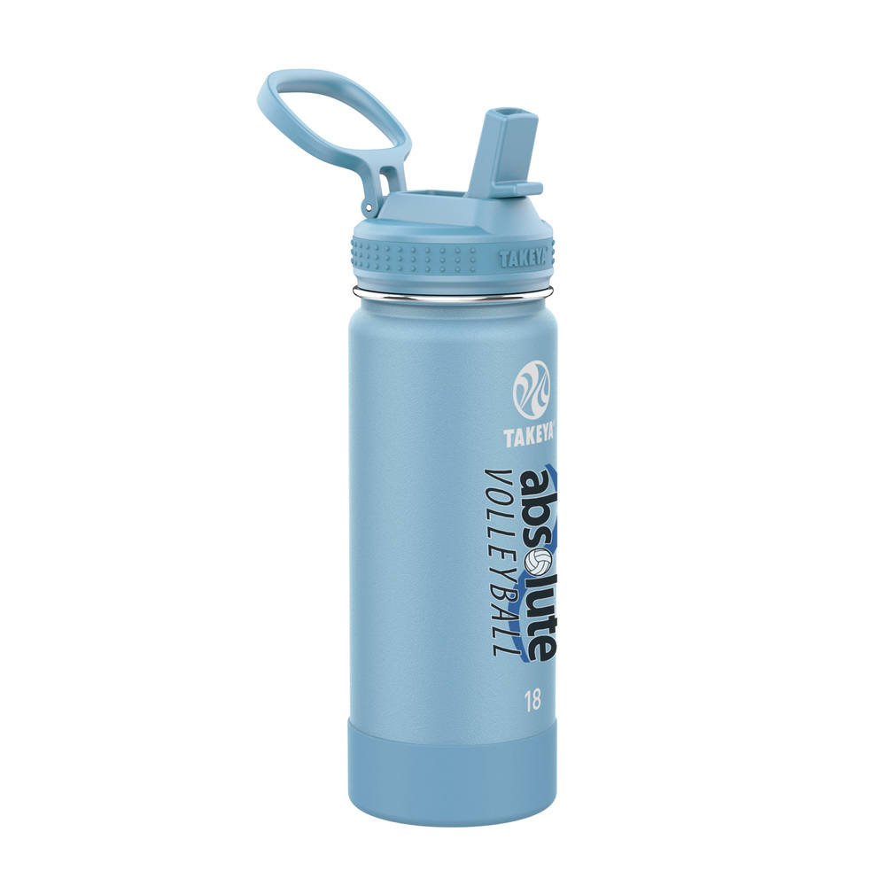 Takeya® Full Color Actives Bottle w/ Straw Lid - 18 oz. Product Image