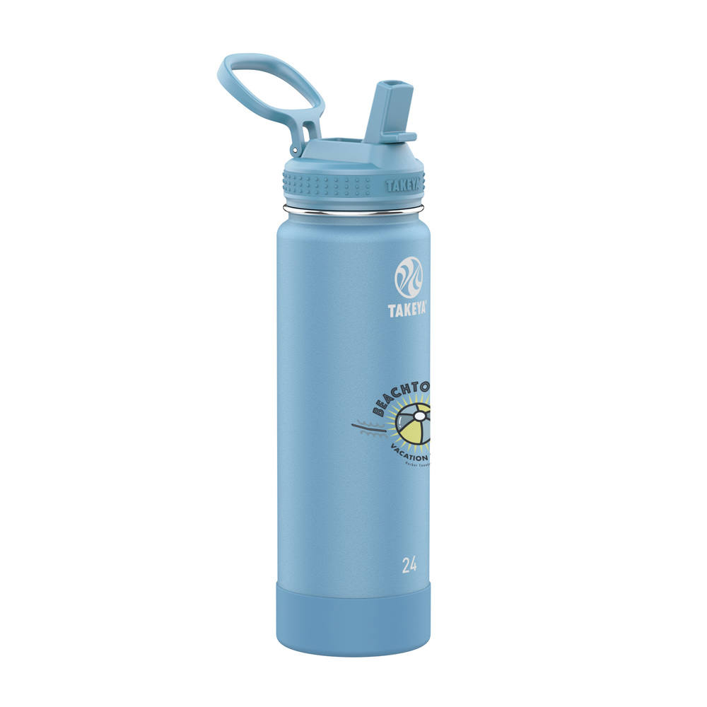 Takeya® Full Color Actives Bottle w/ Straw Lid - 24 oz. Product Image