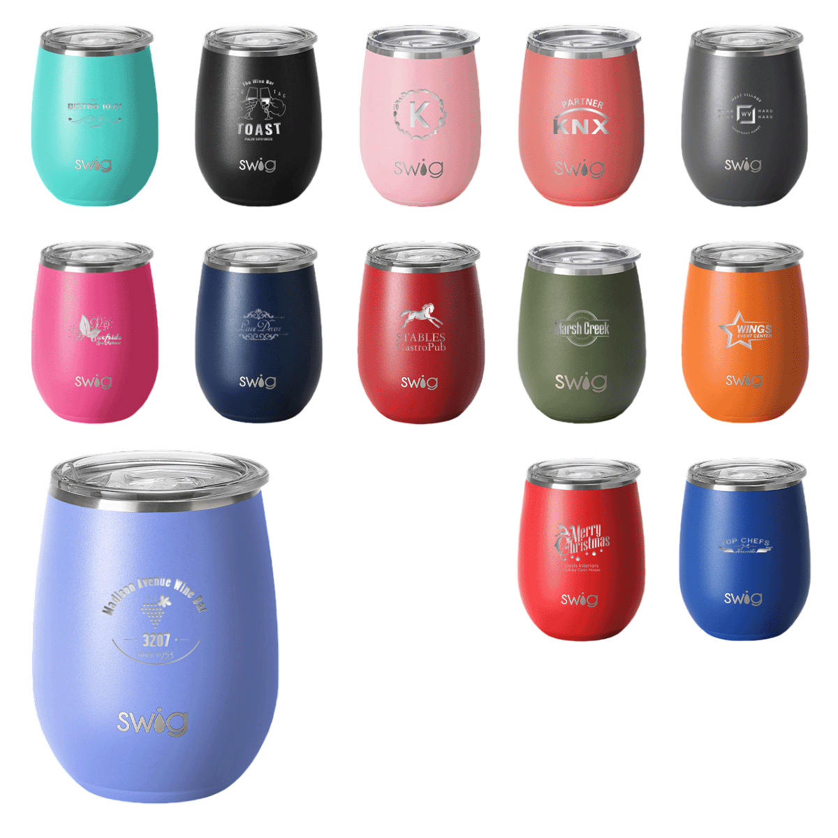 Swig Life™ Matte Stemless Wine Cup - 14 oz. Product Image