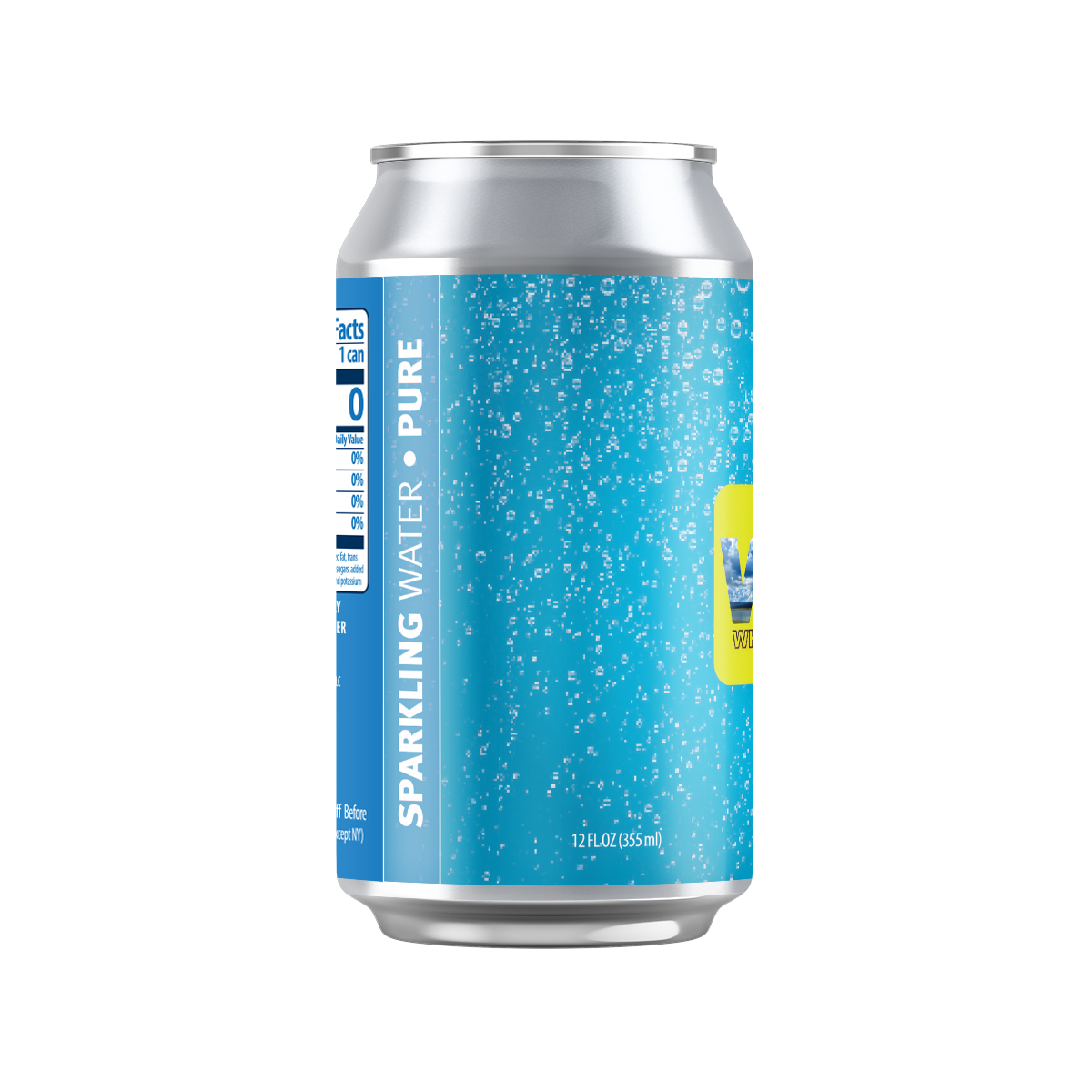 Full Color 12 oz. Sparkling Canned Water Product Image