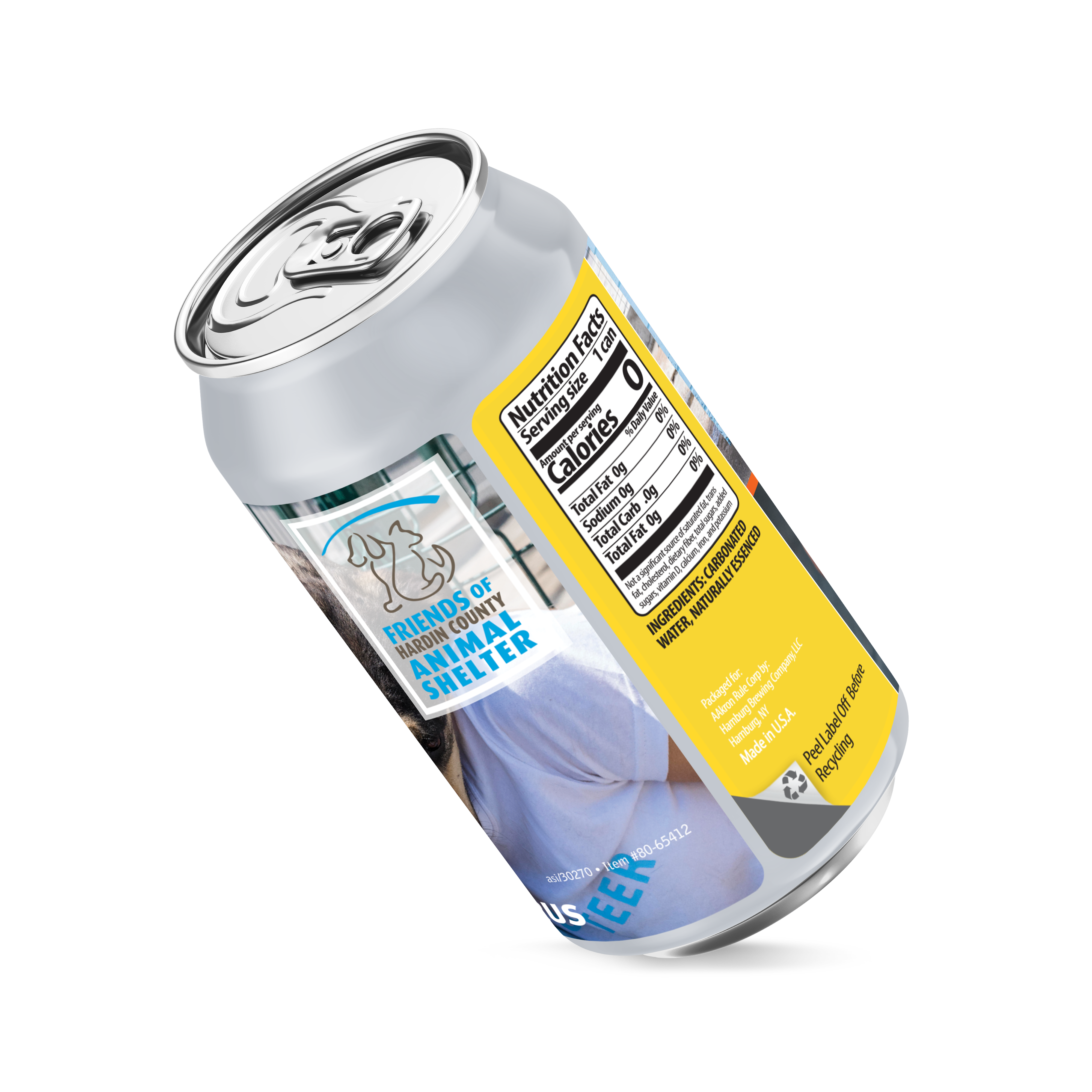 Full Color 12 oz. Sparkling Canned Water Product Image