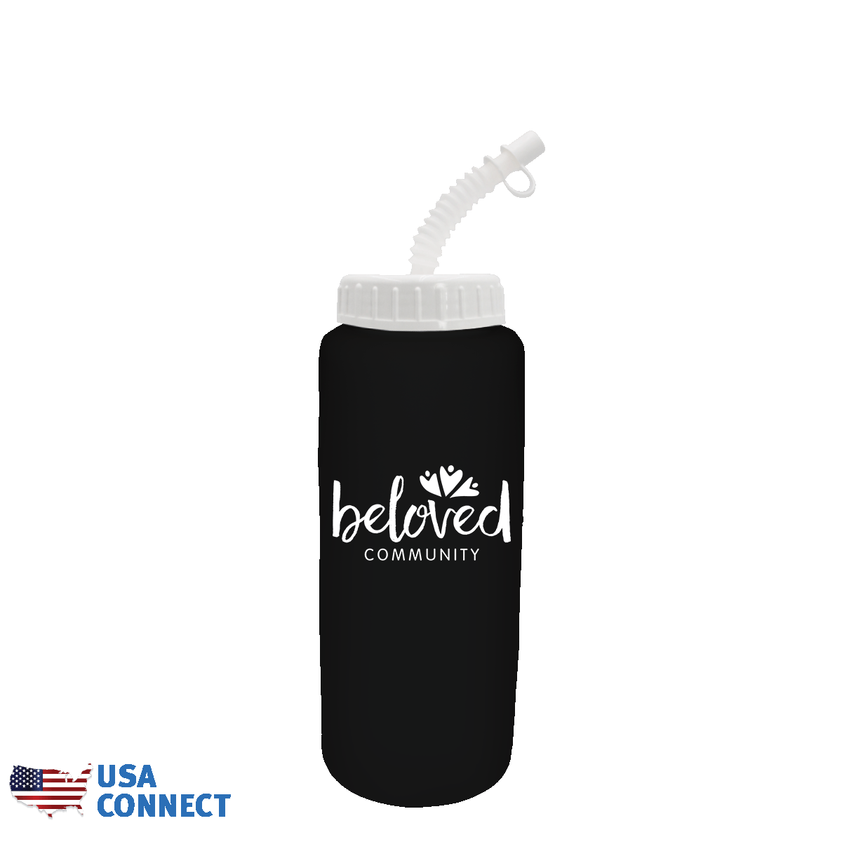 Grip Bottle with Flexible Straw - 32 oz. Product Image