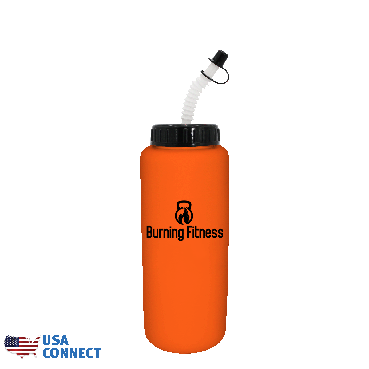 Grip Bottle with Flexible Straw - 32 oz. Product Image