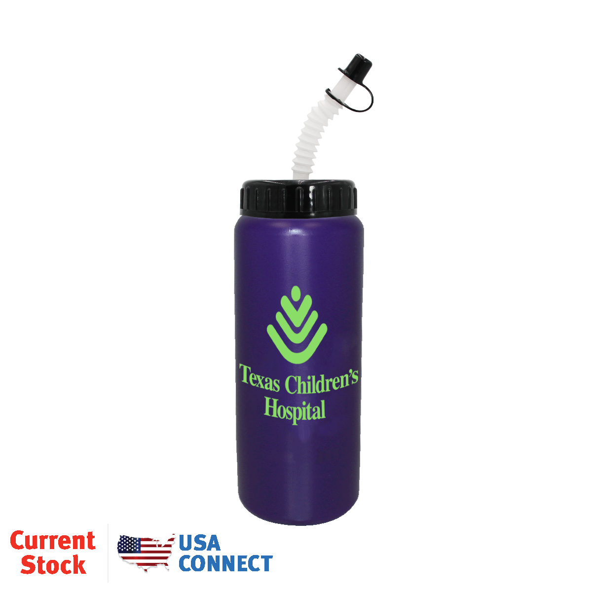 Grip Bottle with Flexible Straw - 32 oz. Product Image