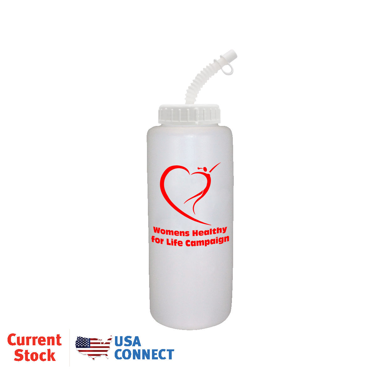 Grip Bottle with Flexible Straw - 32 oz. Product Image