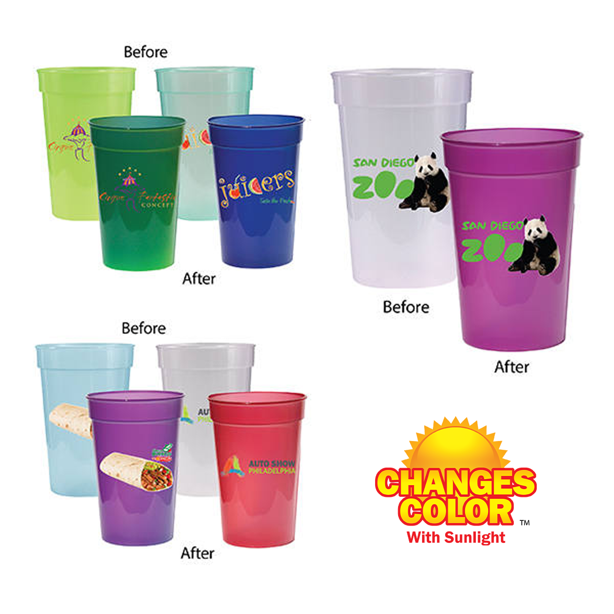 Sun Fun Stadium Cup - 17 oz. Product Image