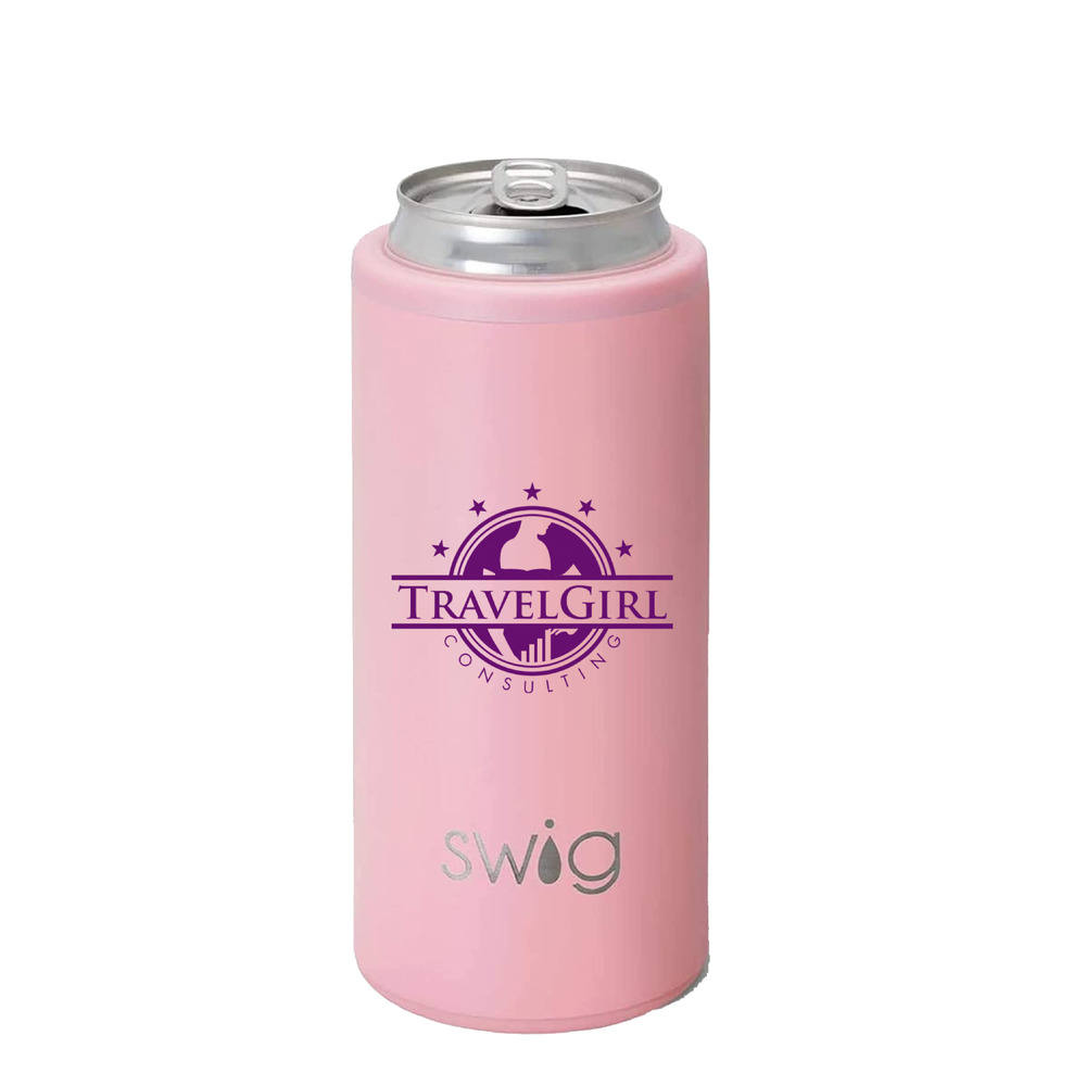 Swig Life™ Skinny Matte Can Cooler - 12 oz. Product Image