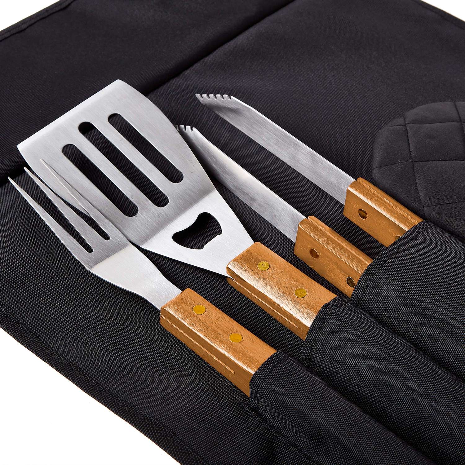 BBQ Apron & Grilling Tool Set Product Image