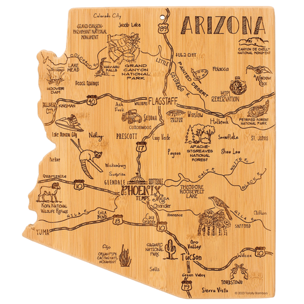 U.S. Destination Bamboo Cutting and Serving Boards Product Image