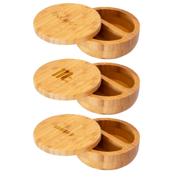 Salt Keeper Duet Bamboo Container Product Image