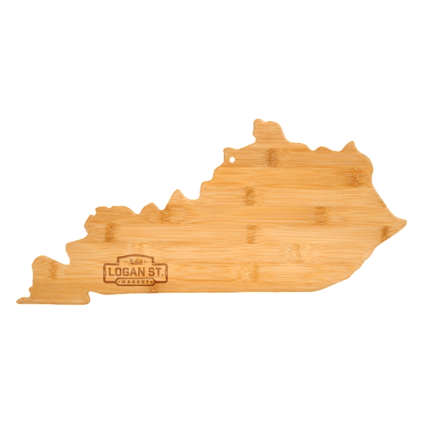 U.S. State Shaped Bamboo Cutting and Serving Boards Product Image