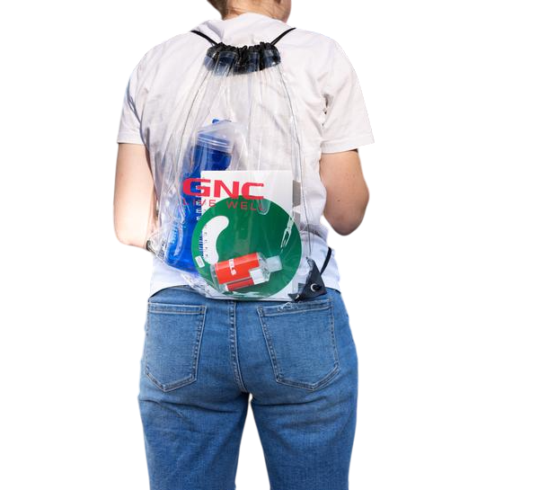 Phoenix Clear Drawstring Backpack Product Image
