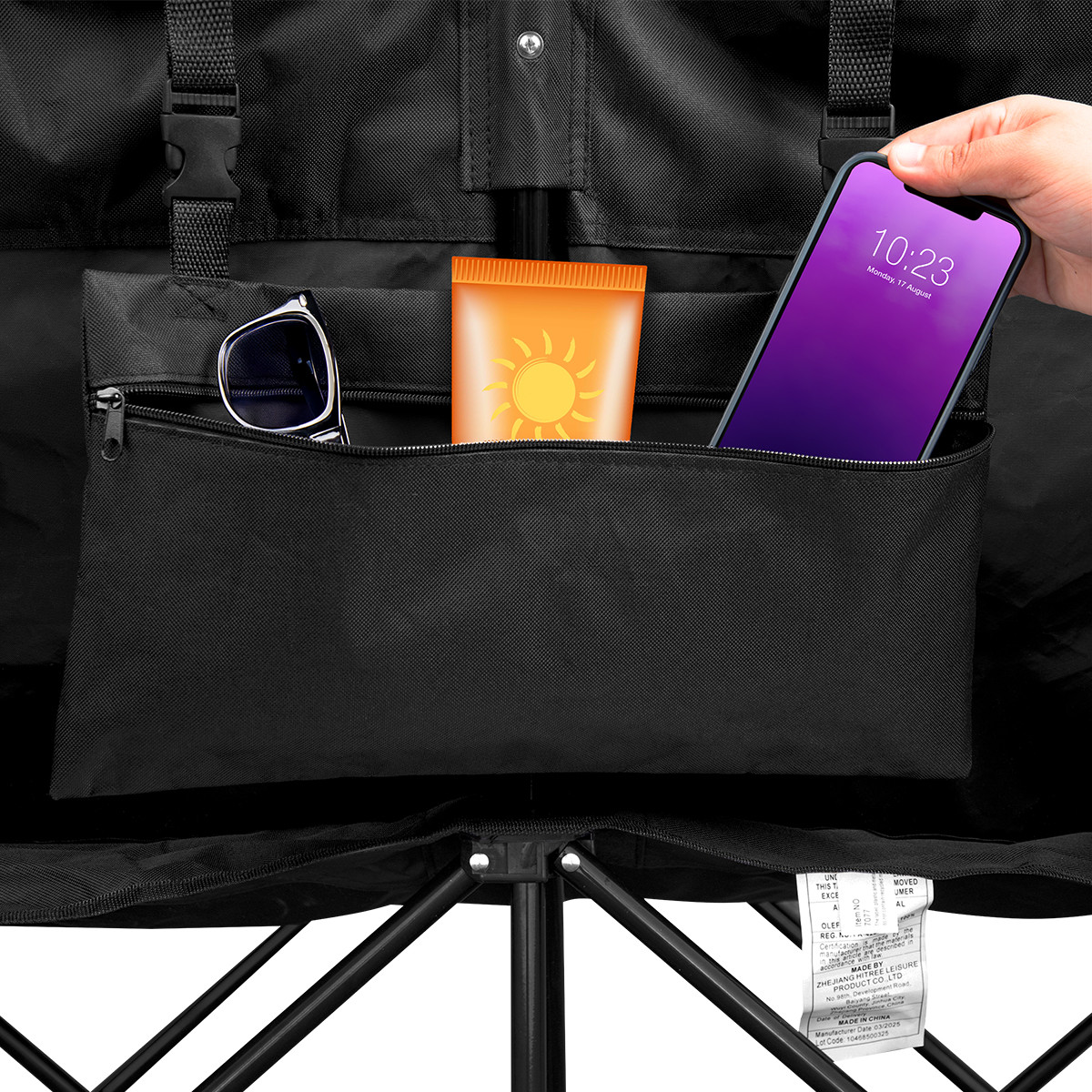 Double Take Folding Chair For Two Product Image