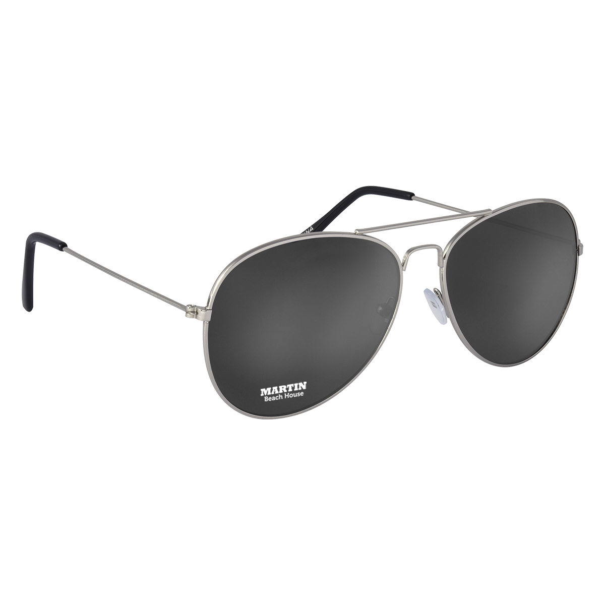 Color Mirrored Aviator Sunglasses Product Image