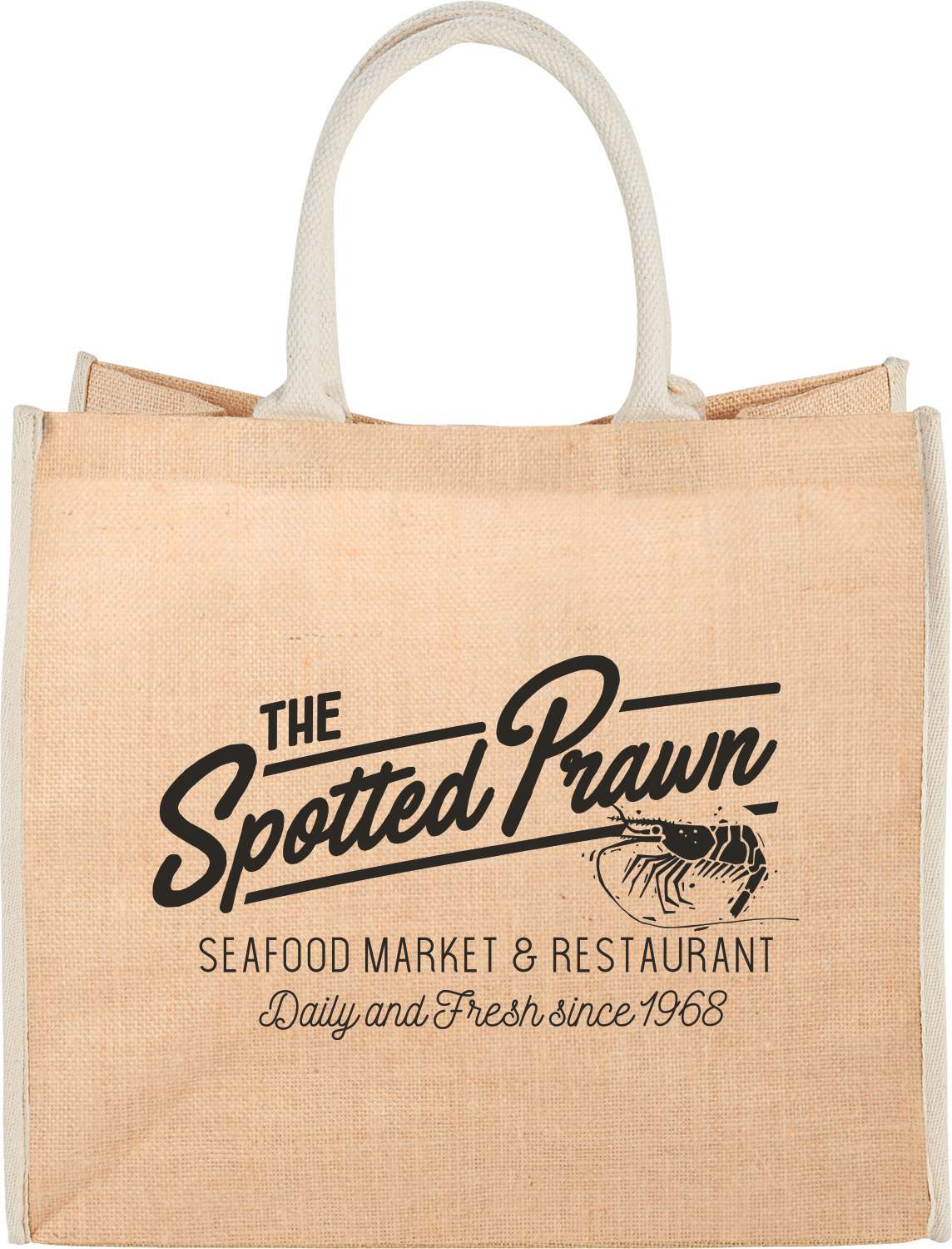 Large Jute Tote Product Image
