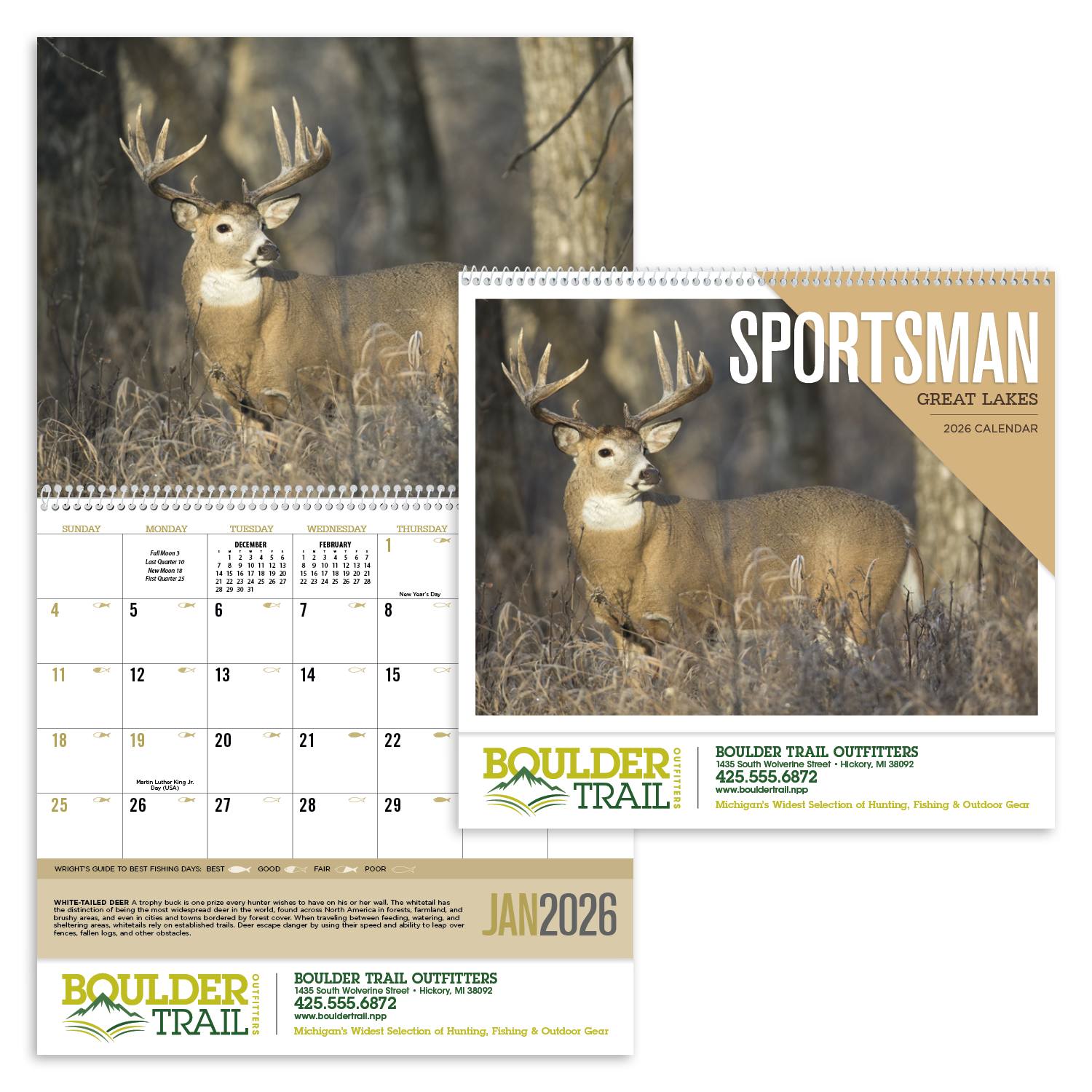 Great Lakes Sportsman Calendar Product Image