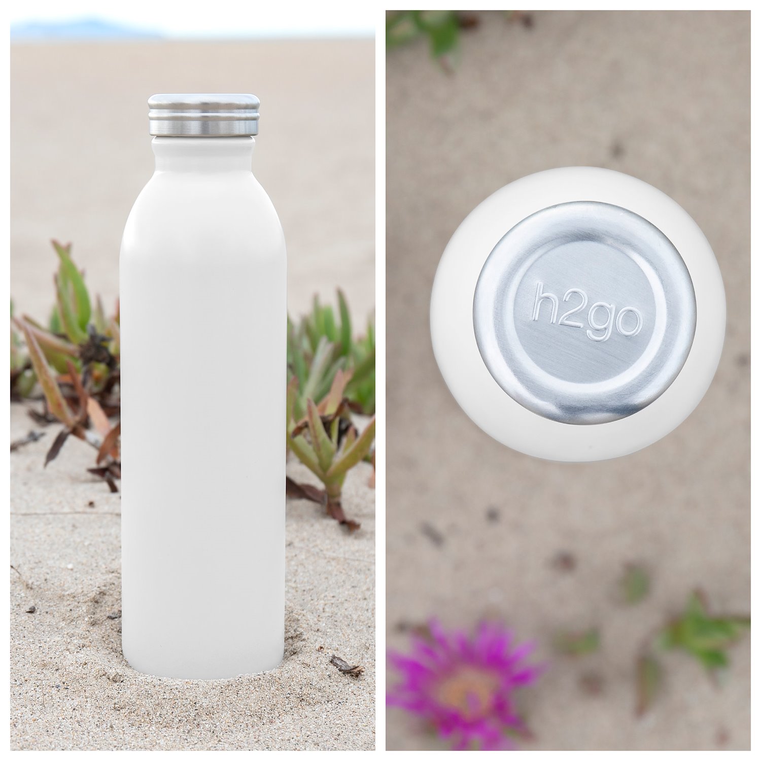 h2go Easton Stainless Steel Bottle - 20.9 oz. Product Image